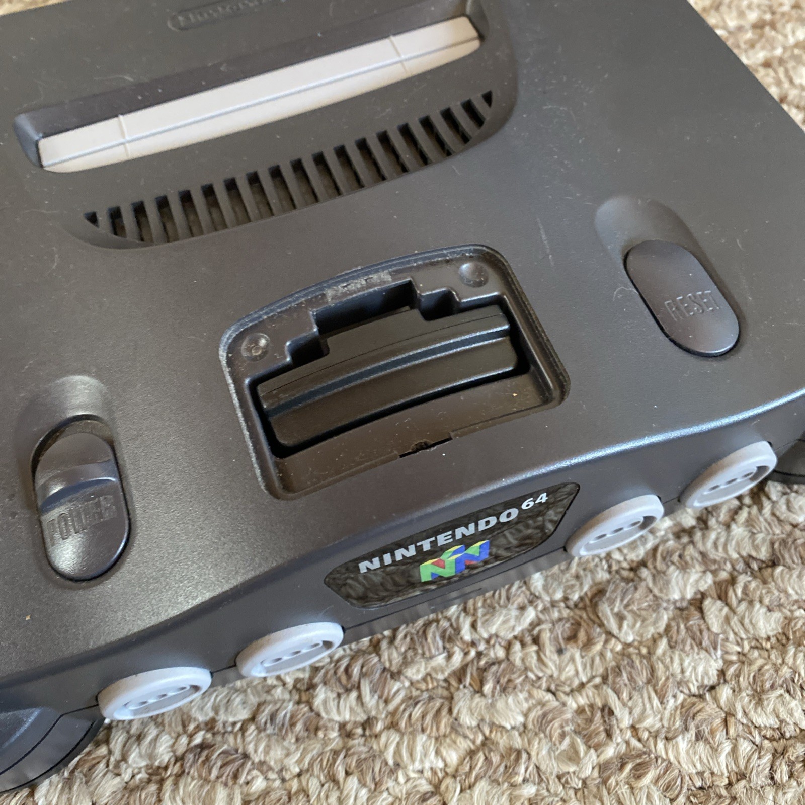 Nintendo 64 Console N64 w/ Controller Power & AV Cables Tested Working