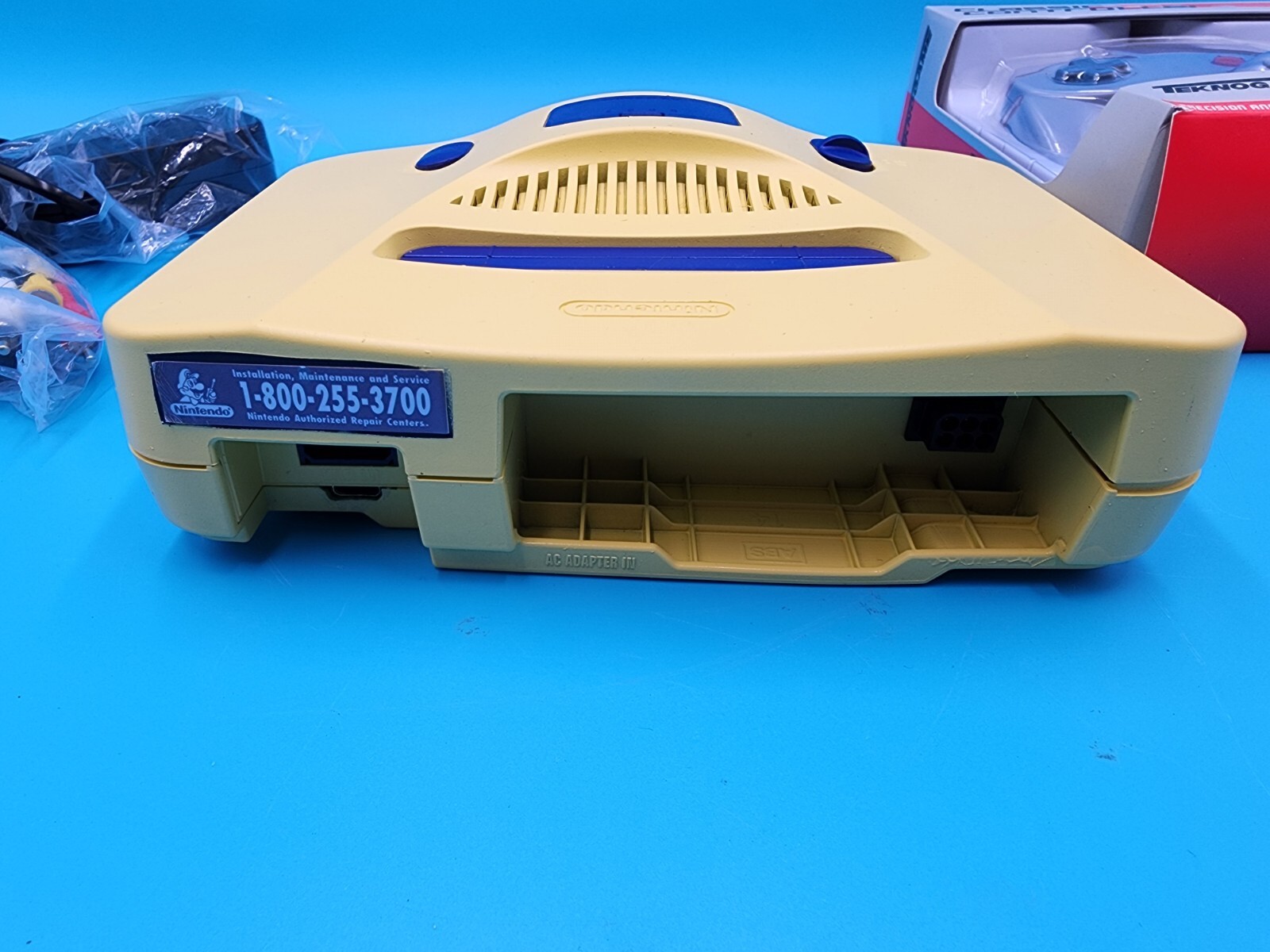 Custom HDMI Pokemon Yellow Nintendo 64 N64 US Console Bundle Controller Power