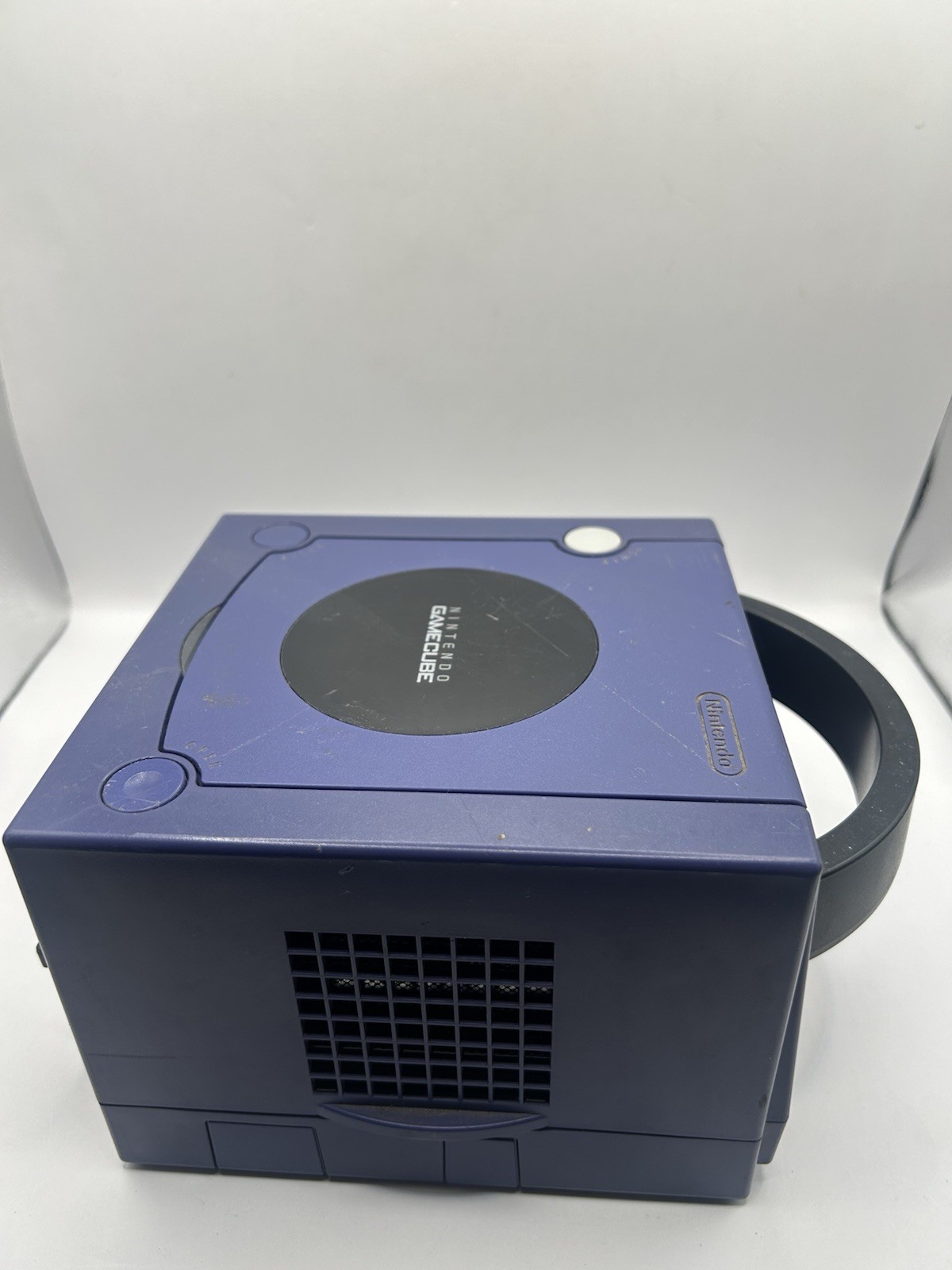 Nintendo GameCube Indigo Purple Console DOL 001 Controllers Bundle *READ