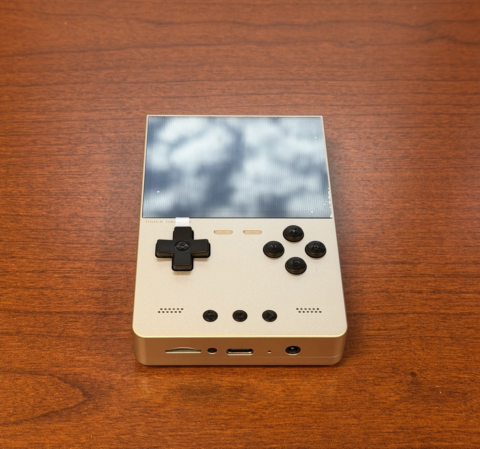 Trimui Brick Hammer Silver Handheld Console New *READ*