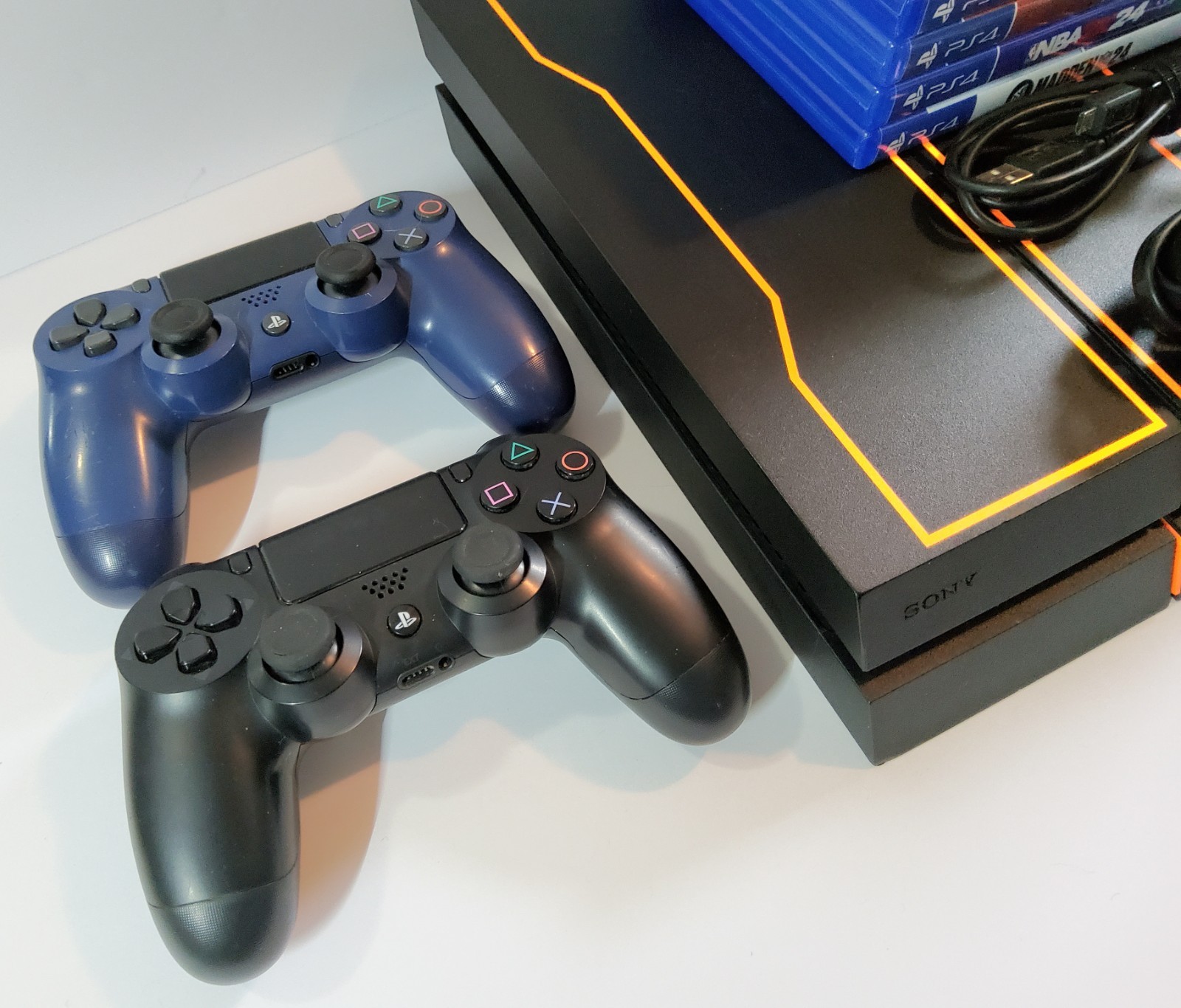 Sony PS4 CONSOLE COD BLACK OPS 3 1 TB PlayStation 4 NEW THERMAL PASTE GREAT