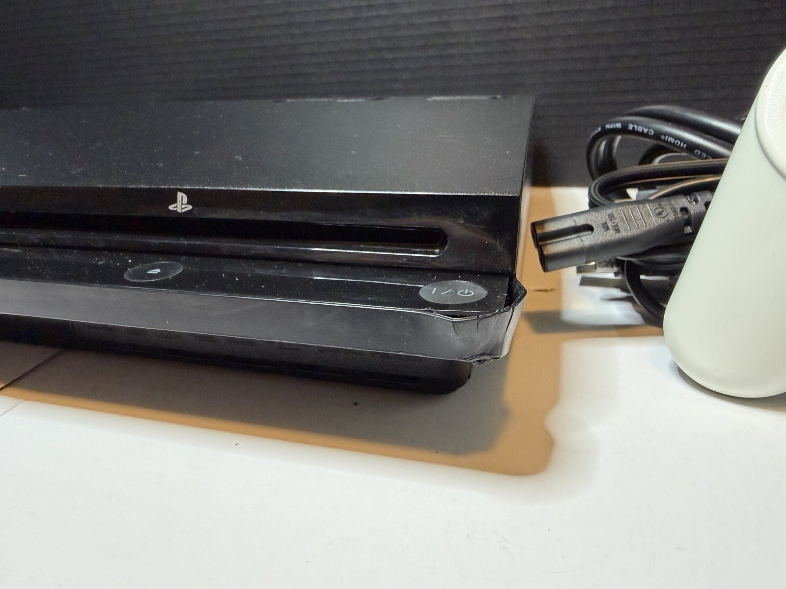 PS3 Slim 500GB SSHD Bundle CECH-3001B Deep Cleaned New Thermal Paste 5 Games