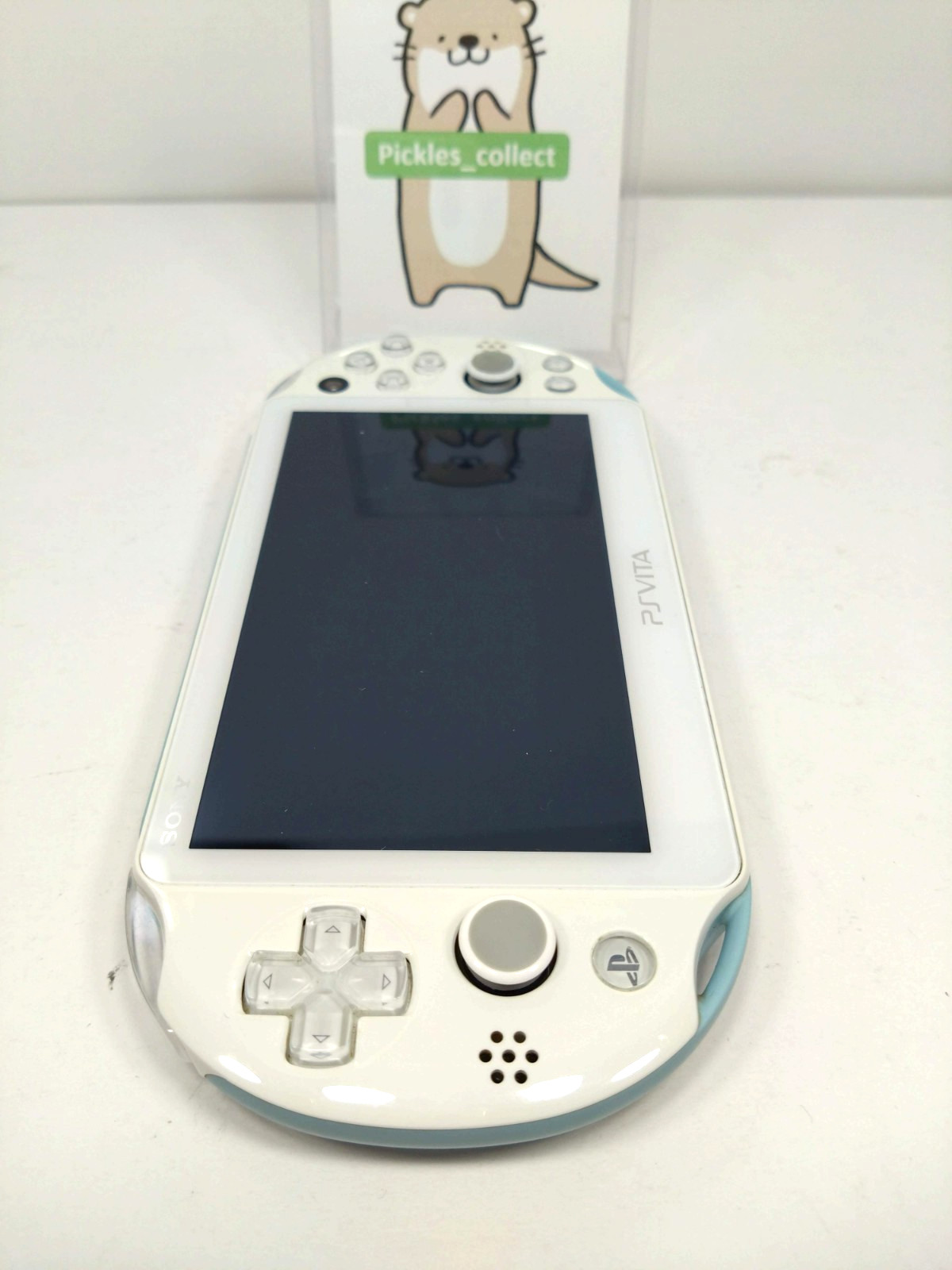 PS Vita 2000 Light Blue White PCH 2000 ZA14 w/Box 8GB PSV Tested Sony 0615H