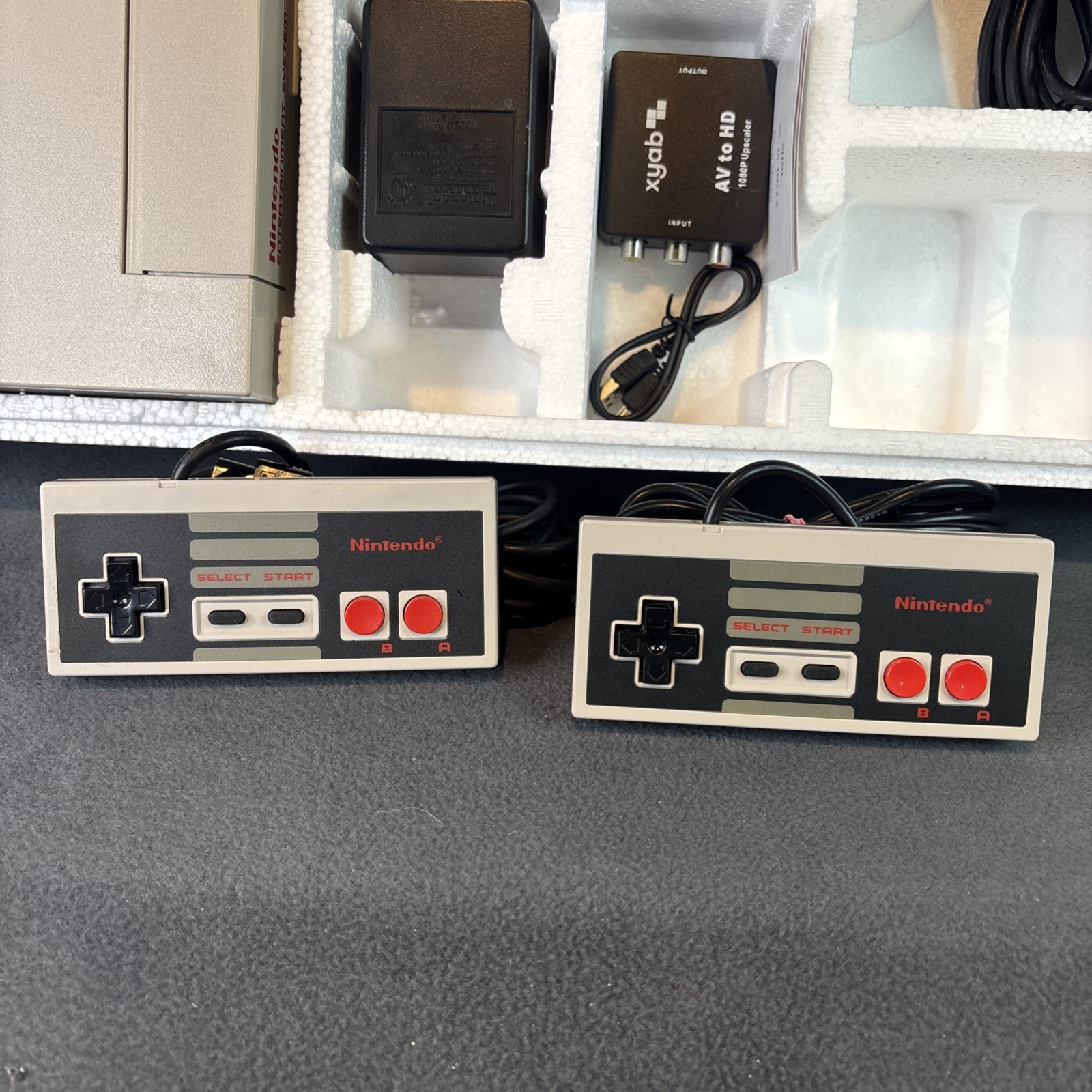Nintendo NES Action Set Console – Complete In Box – Refurbished, Very Good