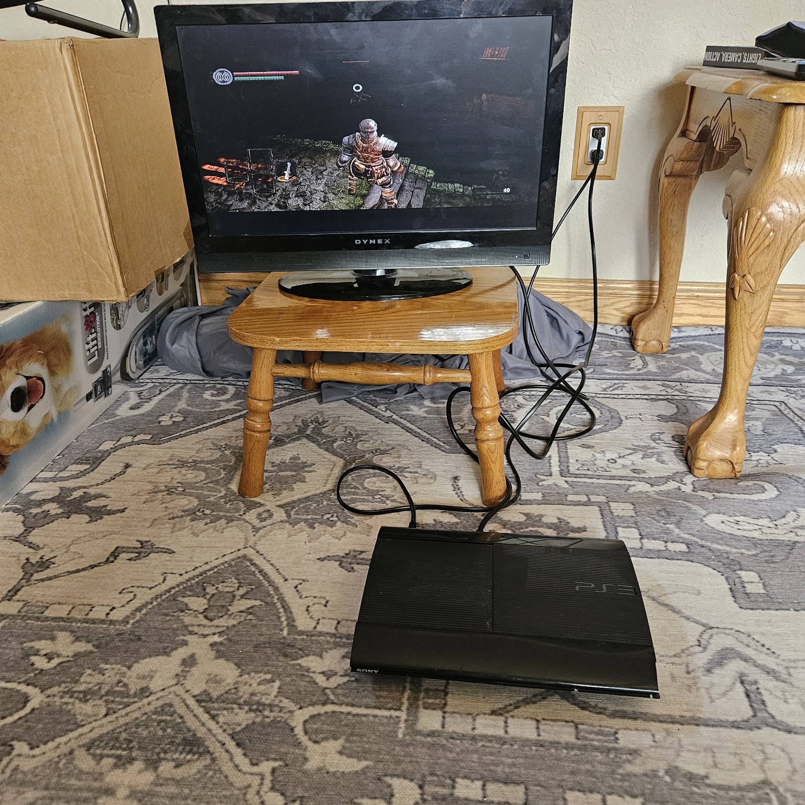 Sony PlayStation 3 (PS3) Super Slim 2500GB CECH-4001B Console And Power Cord