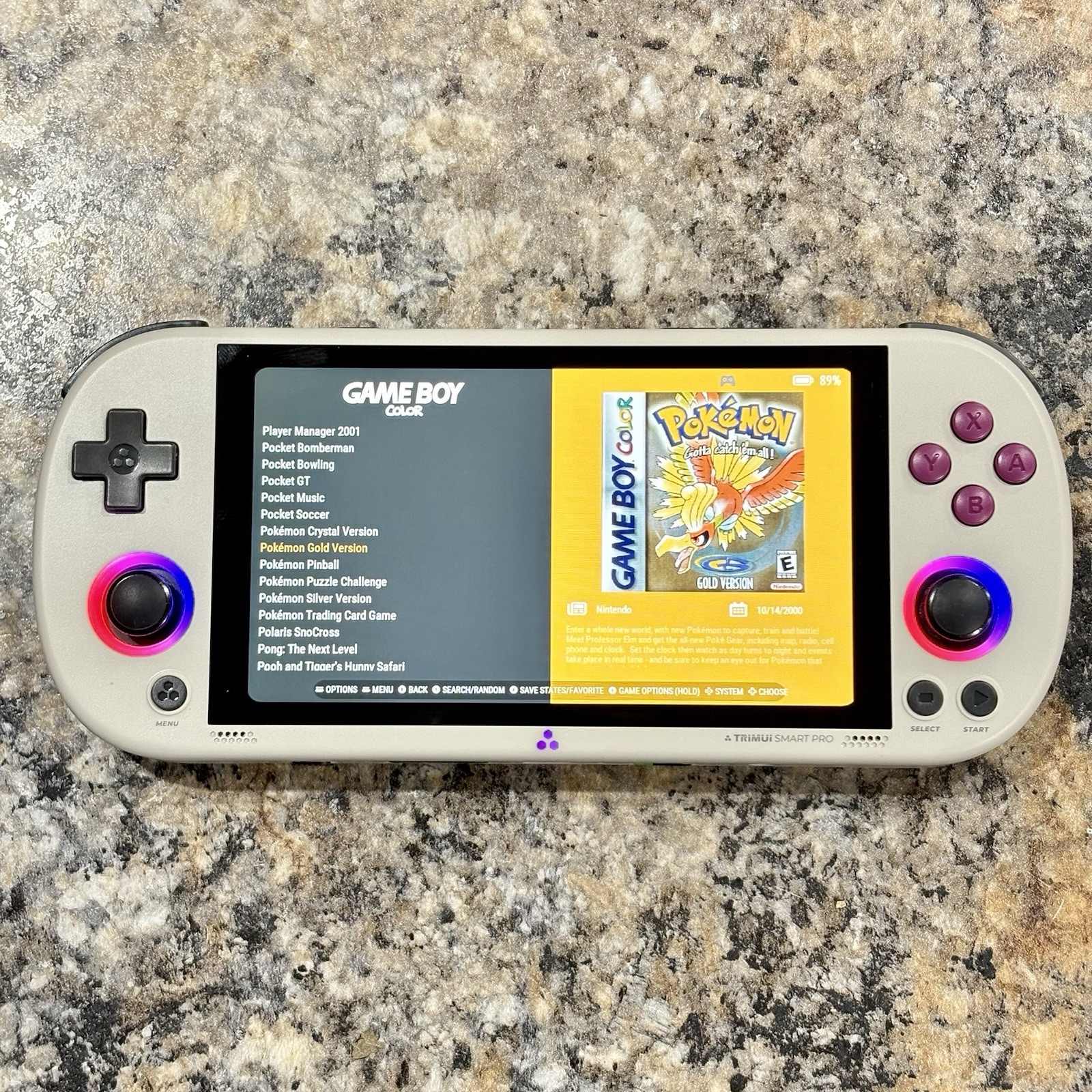 New Trimui Smart Pro Gaming Handheld, New 64GB Card, Custom Loaded Ready To Play