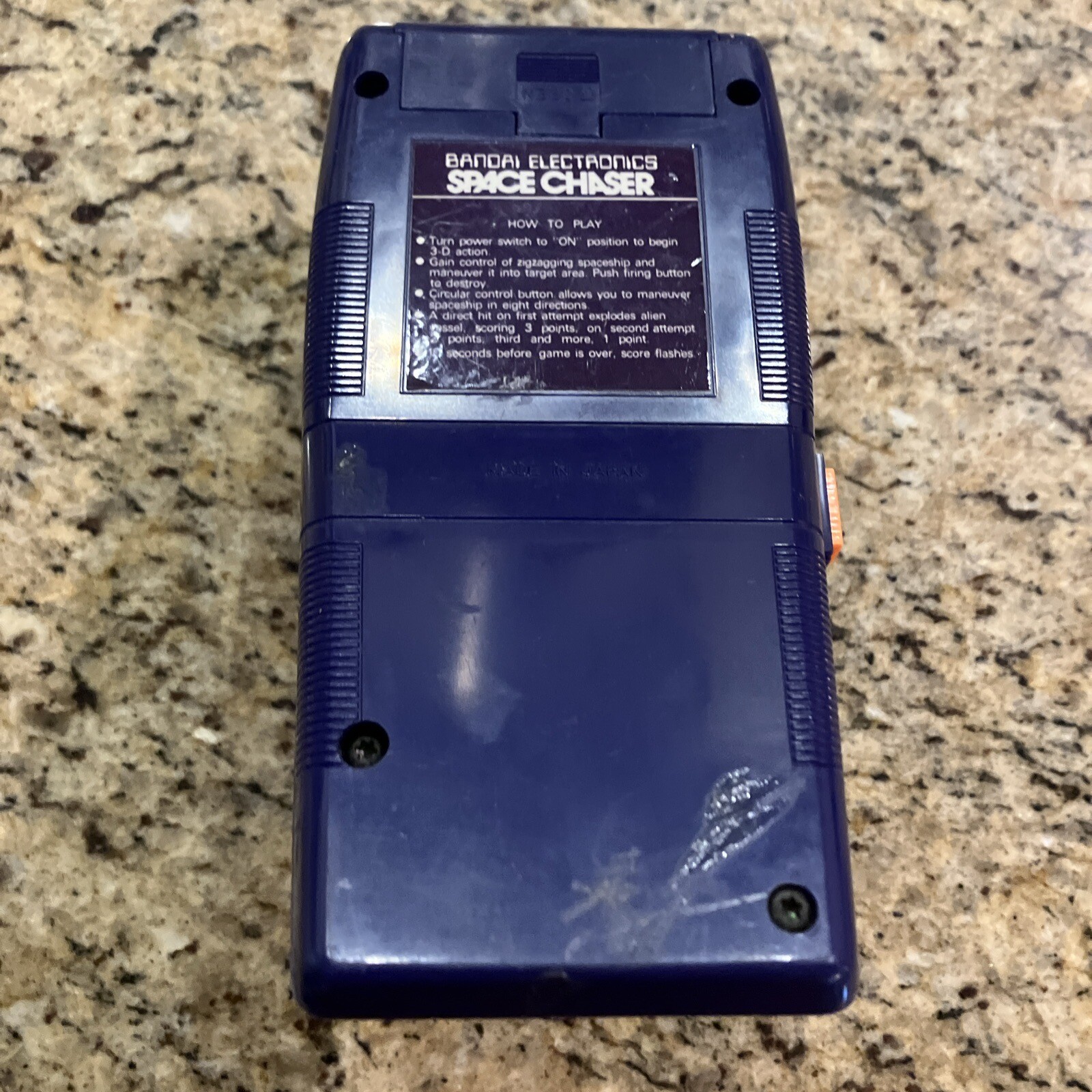 Space Chaser by Bandai, Rare Retro Console Videogame from 1980 – working