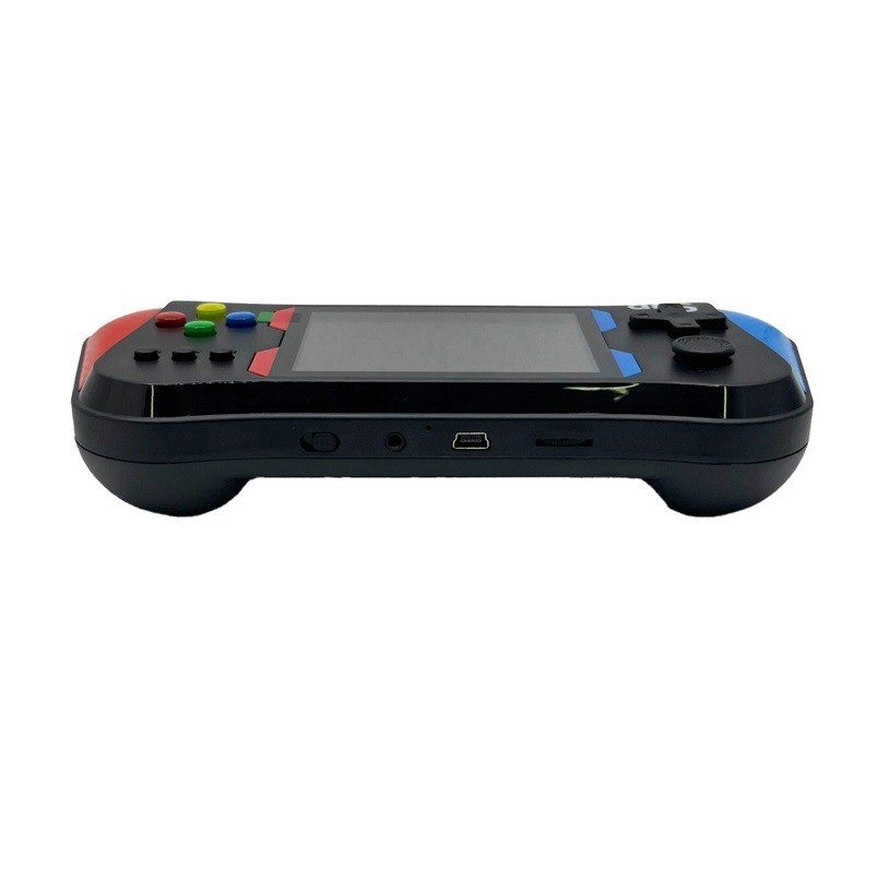 Portable Retro Game Console 3.5″ HD Screen – 2 Players Support – Black Edition
