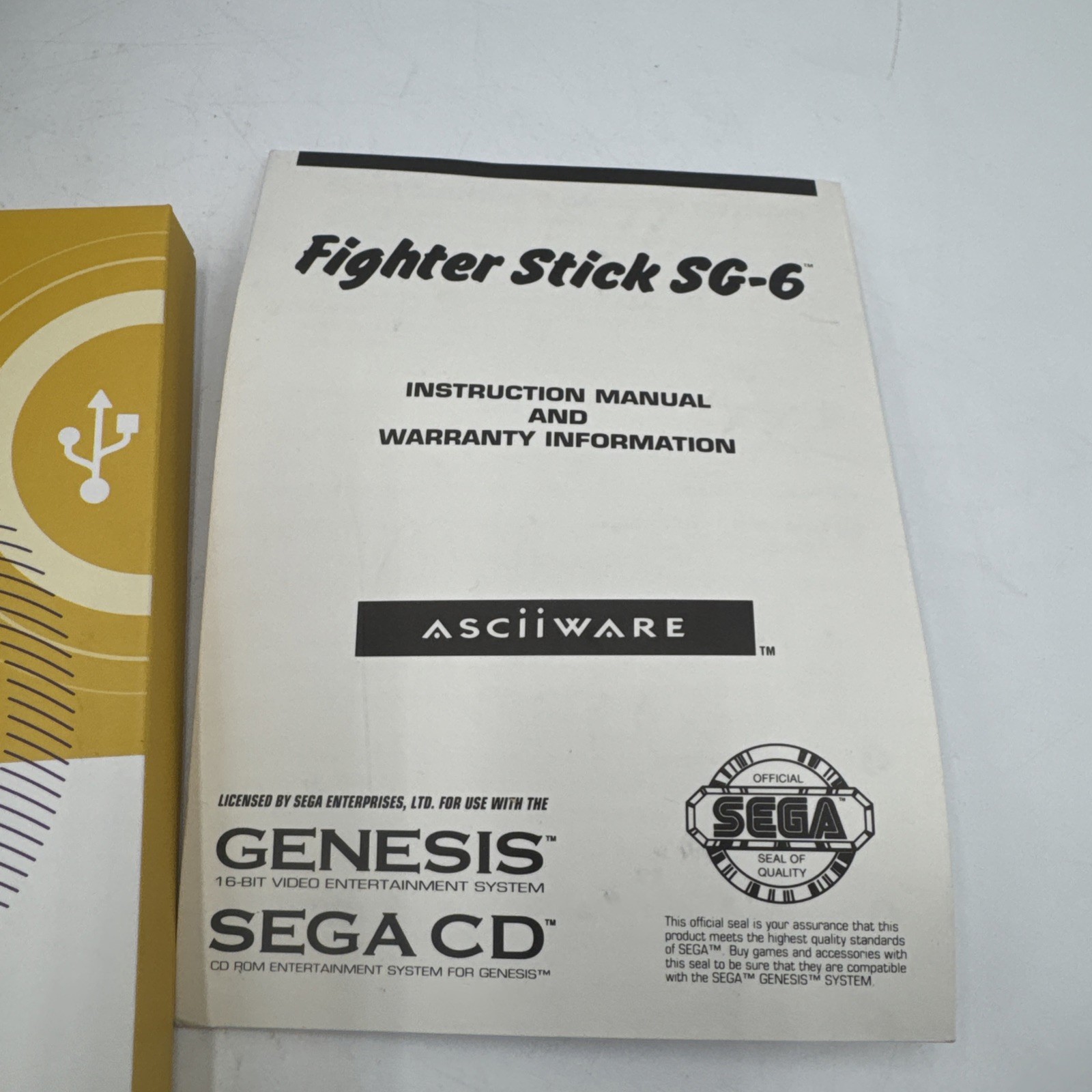Sega Genesis 3 Console Bundle 6 Game Cartridge Power RCA SG-6 In Box Tested!