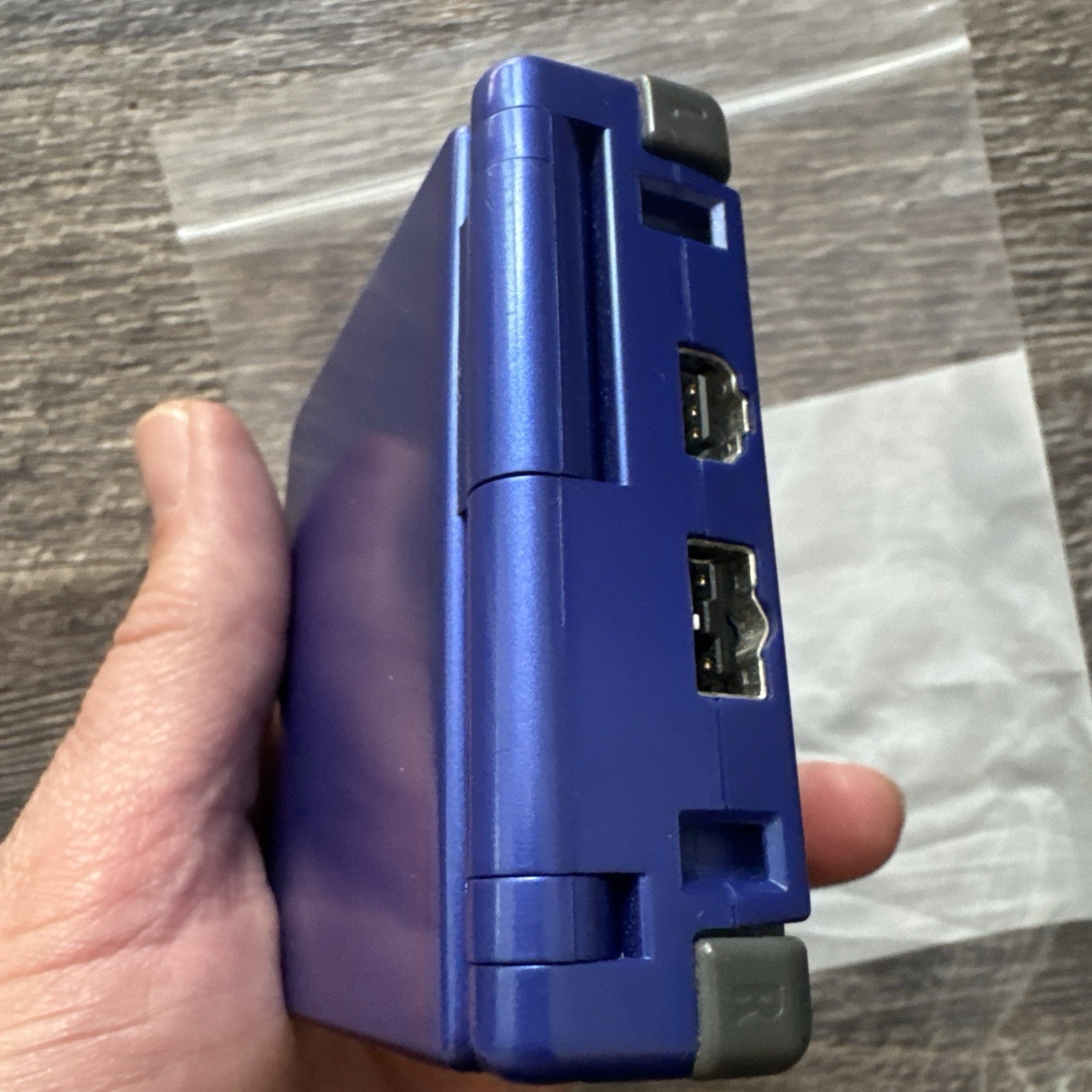 Nintendo Game Boy Advance SP Console – Cobalt Blue – Tested W/ Charger Clean