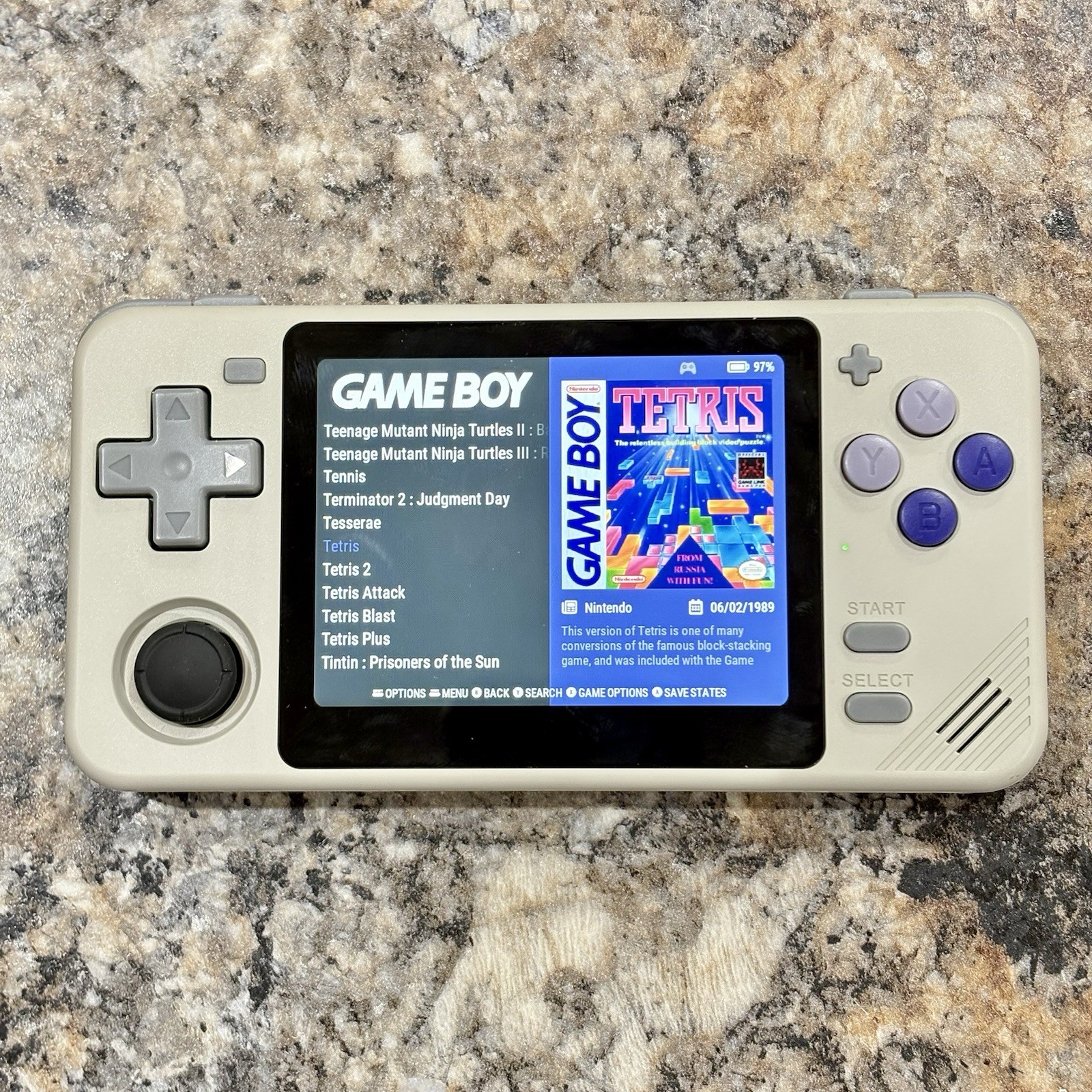 New PowKiddy RGB10X Gaming Handheld New 64GB Card Custom Loaded Ready To Play