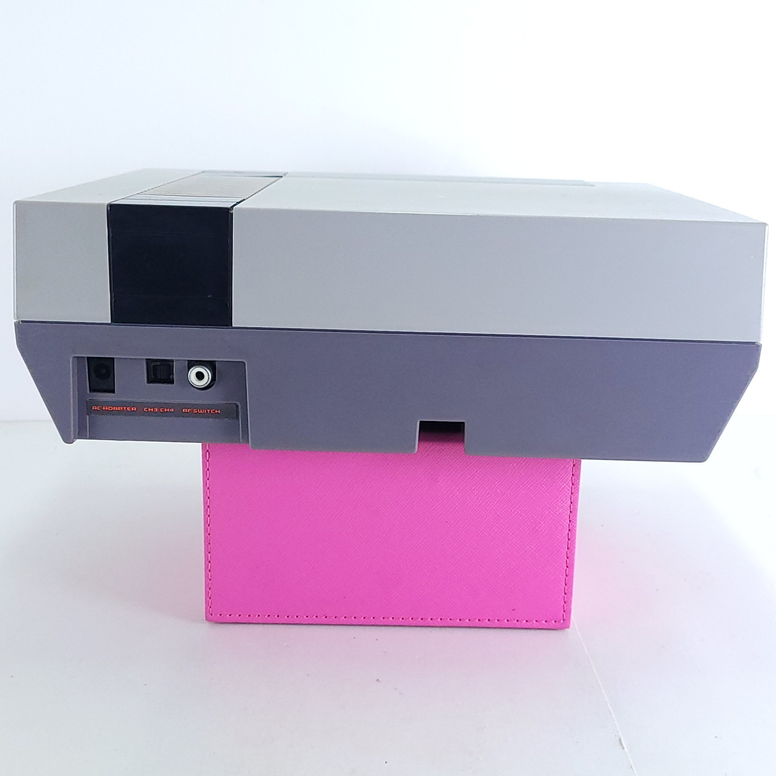Original NES Nintendo System Console + 2 Controllers, AC Adapter, & A/V Cable