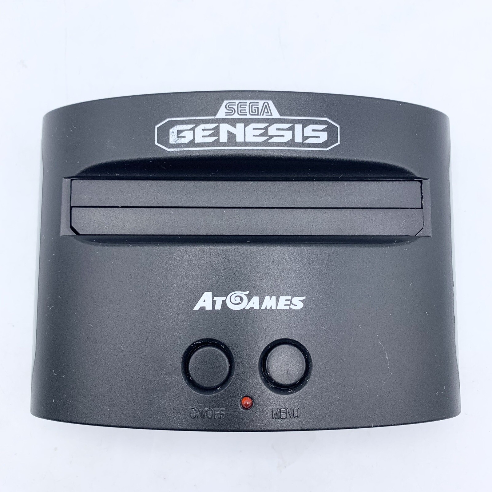 AT Games Sega Genesis Classic Mini Console W/ 2 Wired Controllers Cords Tested