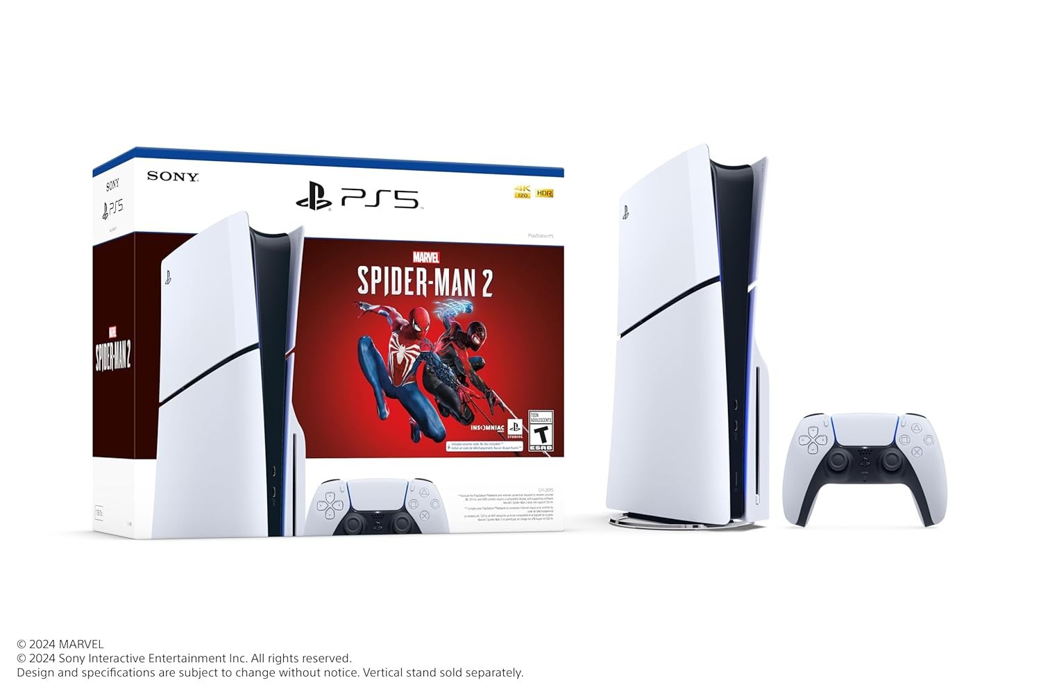 2024 Sony PlayStation 5 Disc Edition Enhanced To 3TB PS5 Console Holiday Bundle