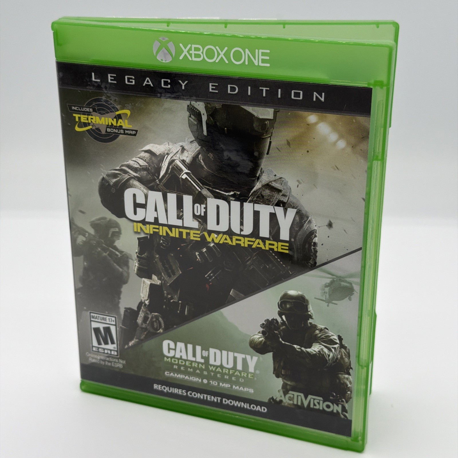 Xbox One X 1TB Console Refurbished Bundle Aqua Shift Controller 7 Games COD RE