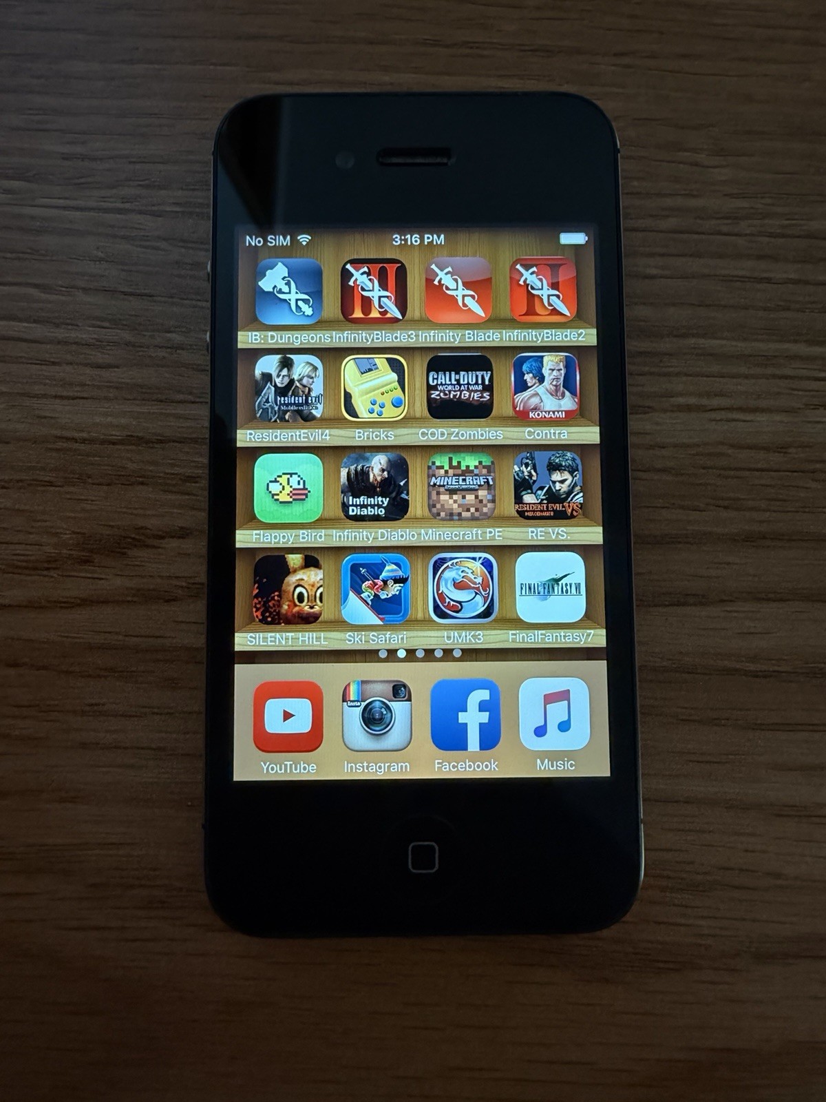 64 Games Infinity Blade Voltron Resident Evil Final Fantastic Vii Iphone 4s