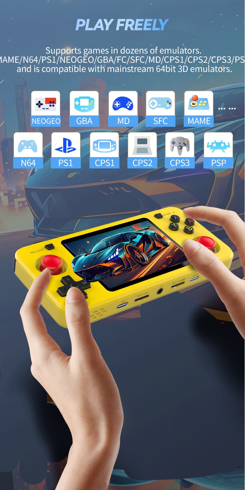Retro Handheld ConsoleOpen-Source 20000