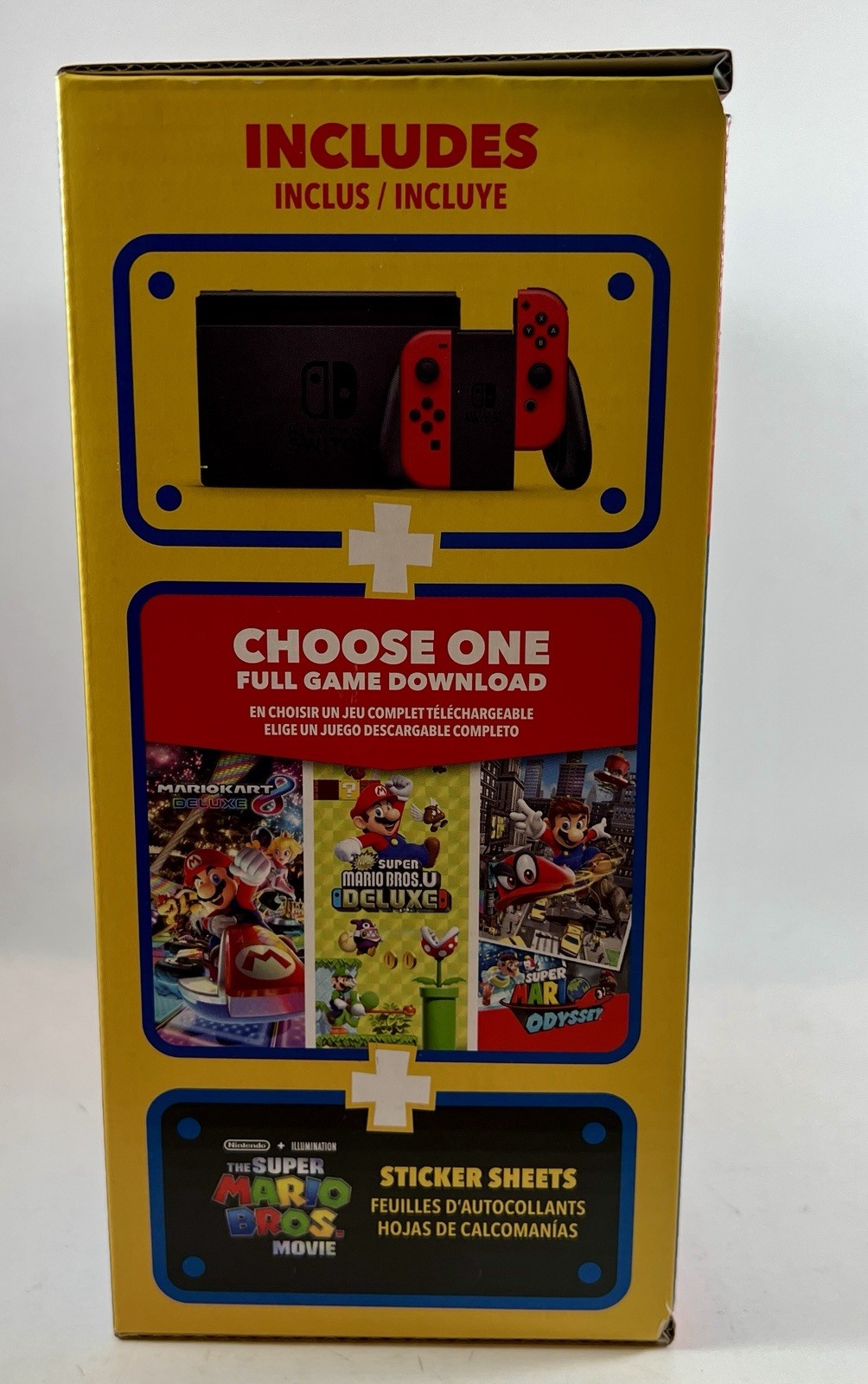 Nintendo Switch Mario Choose One 32GB Brand New Sealed Collector Owned