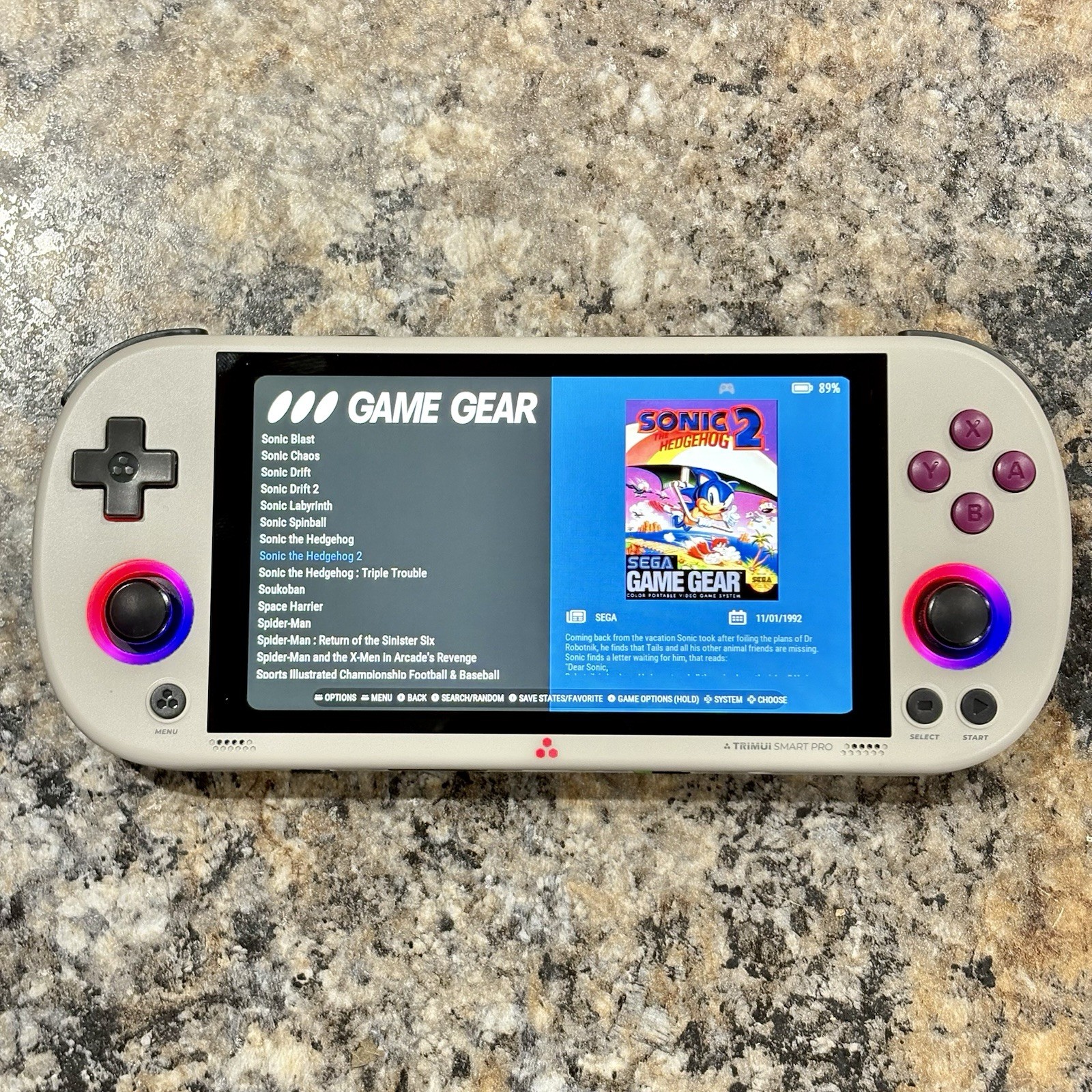 New Trimui Smart Pro Gaming Handheld, New 64GB Card, Custom Loaded Ready To Play