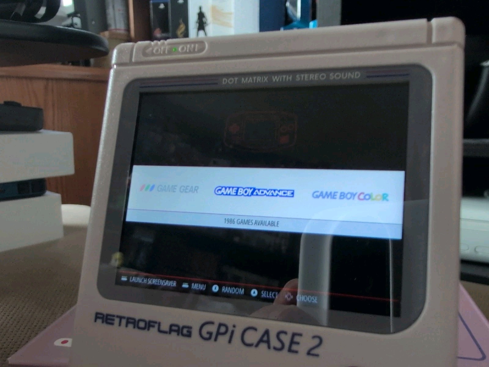 Retroflag GPi Case 2 Raspberry Pi CM4 Handheld Console, 3.0” LCD, 256gb Micro SD