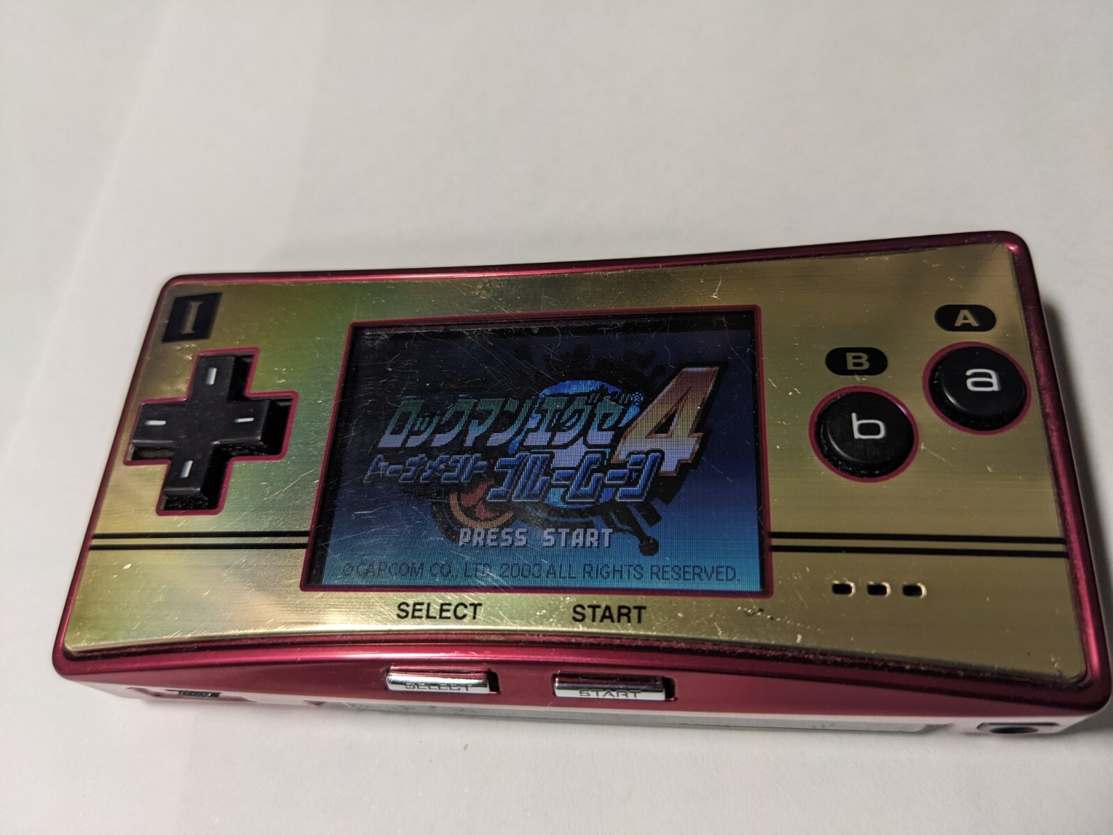 Nintendo Gameboy Micro Console lot with adapter(JPN/USA), 120V OK, and some game