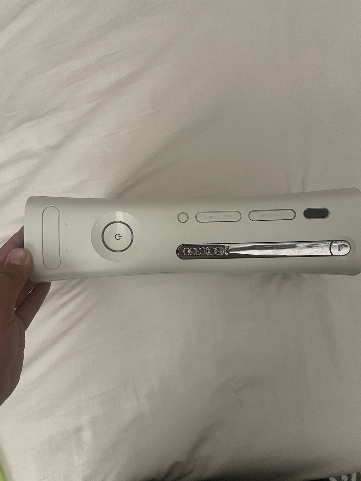Microsoft Xbox 360 Console – Matte White Untested