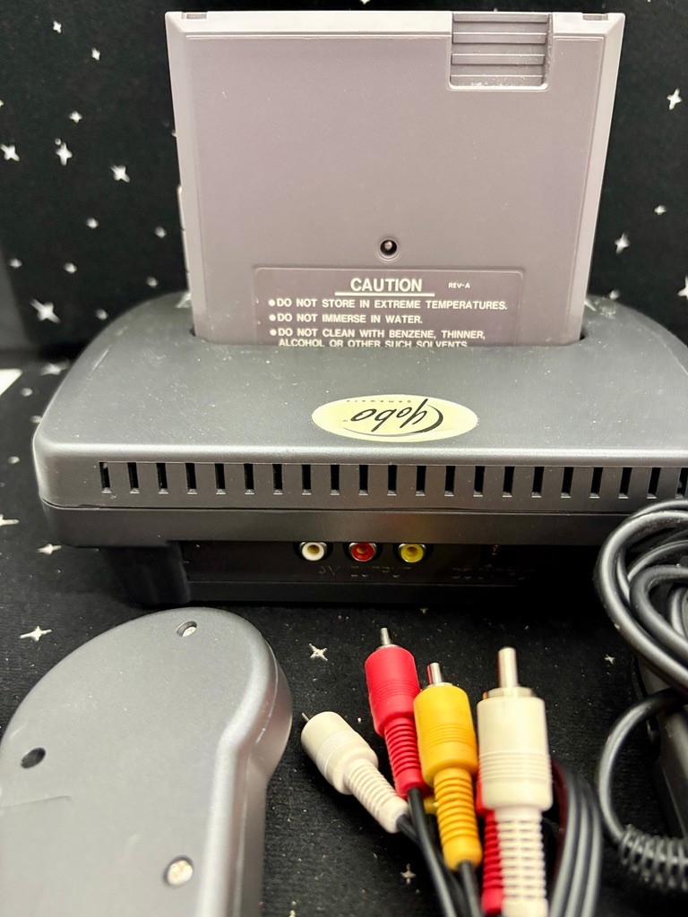 VTG FC Twin Console W/2 Controllers Plays NES & SNES 2 Games No Power Cord