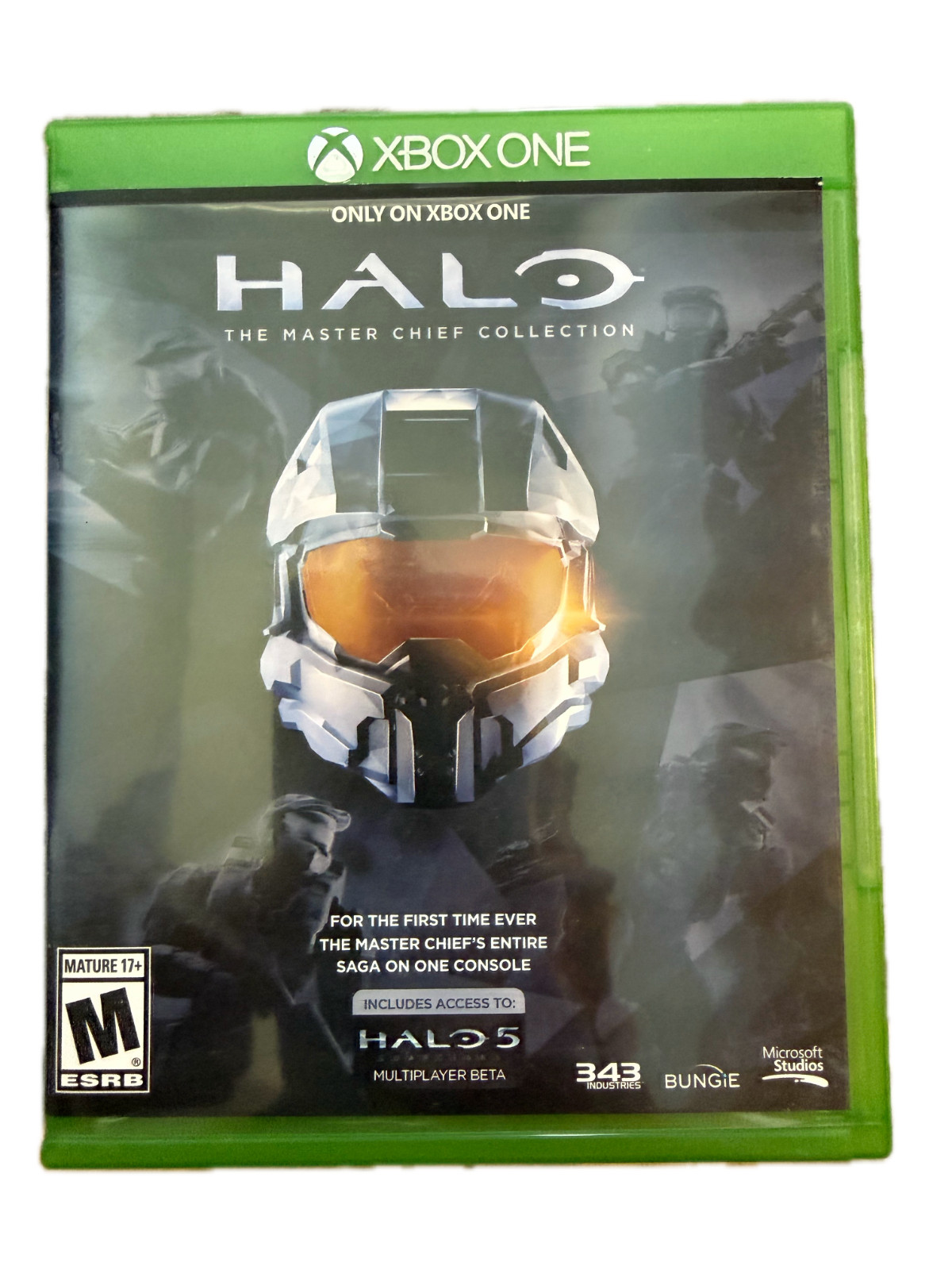 XBox One Console – 2 controllers, headset, power brick/cord, 12 games