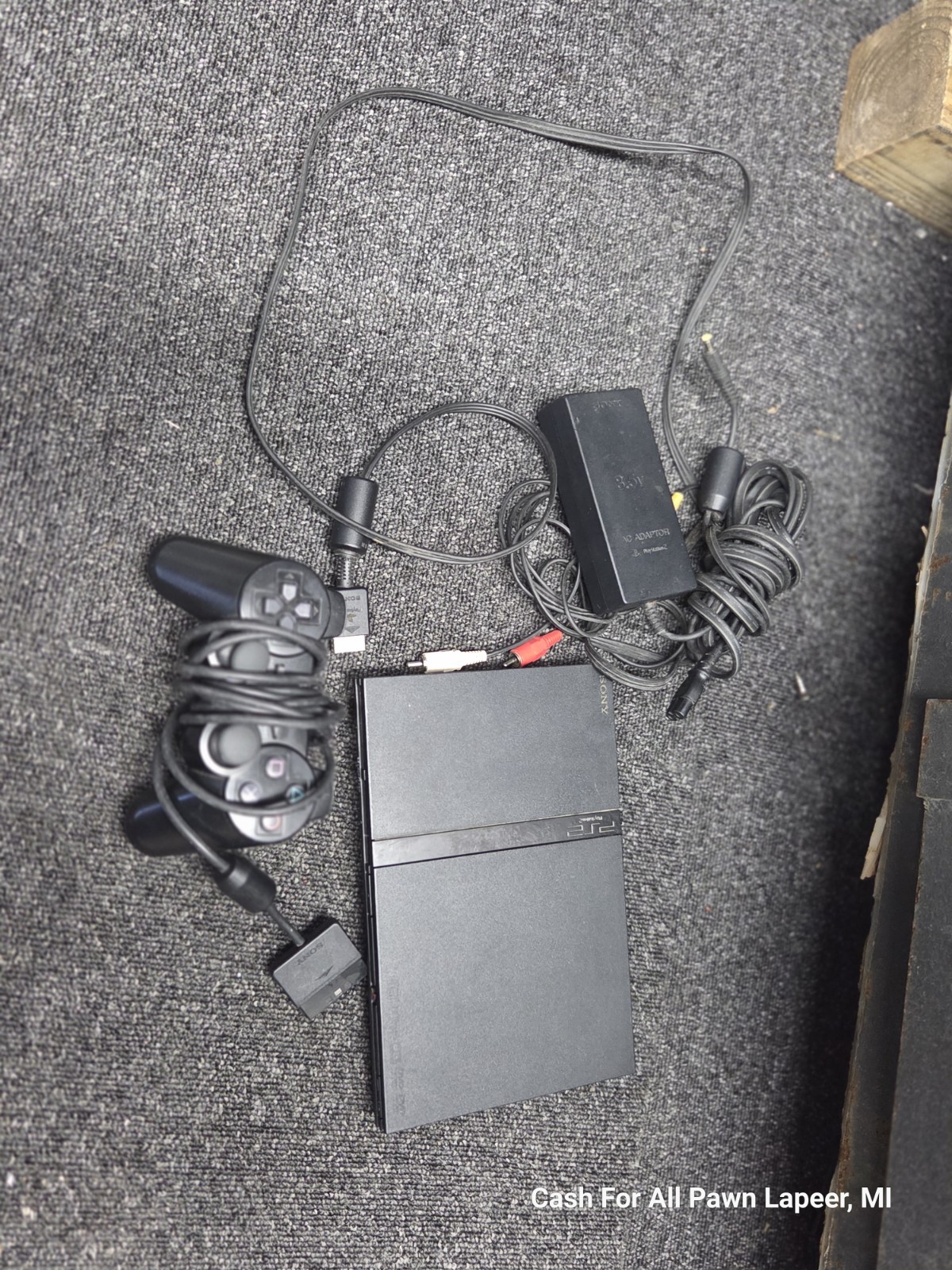 Sony Playstation 2 PS2 SCPH-77001 Slim Console PARTS / REPAIR BAD EYE? READ