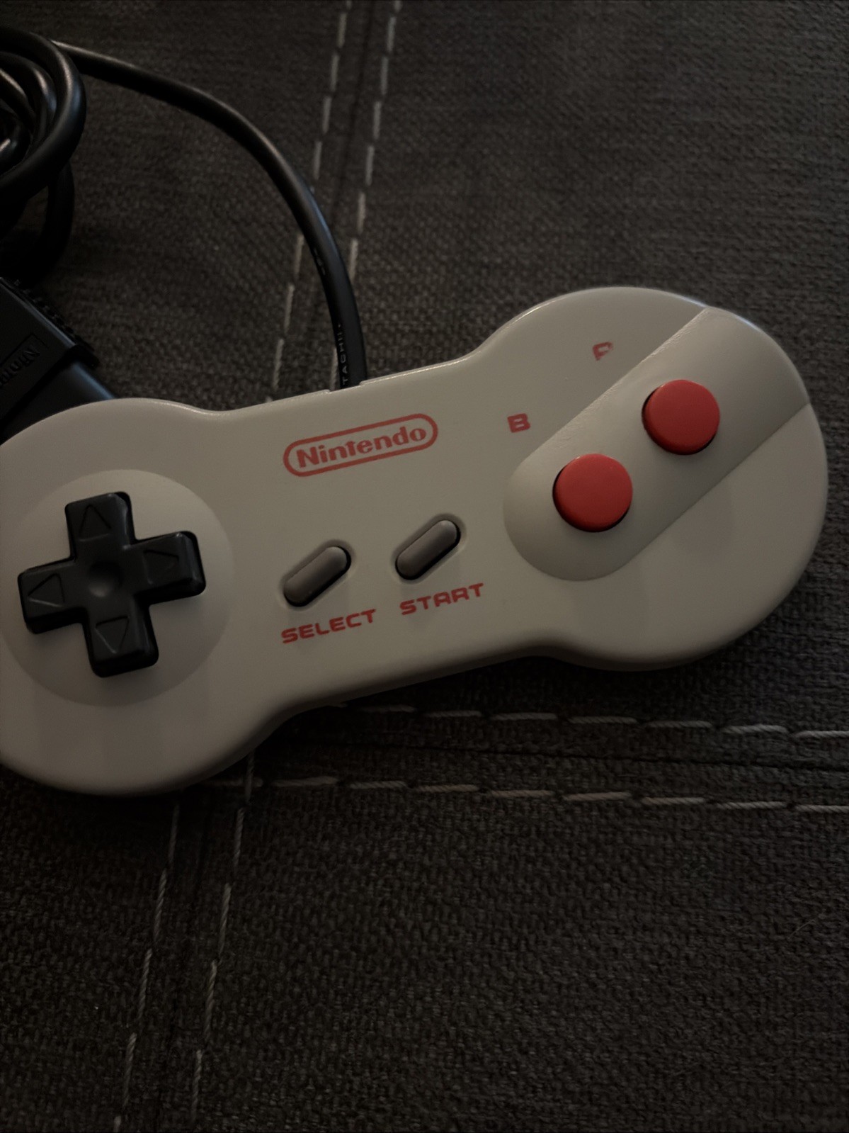 Nintendo NES Top Loader Console System NES-101, OG Dog Bone Controller & Cords!