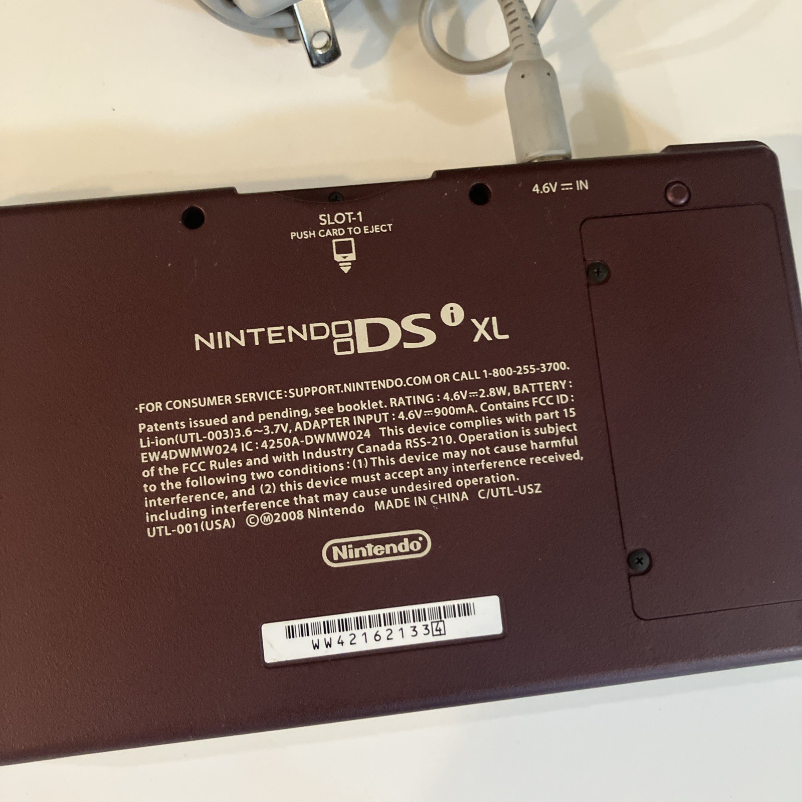 Nintendo DSI XL Handheld console+ Video game transformers +charger red color