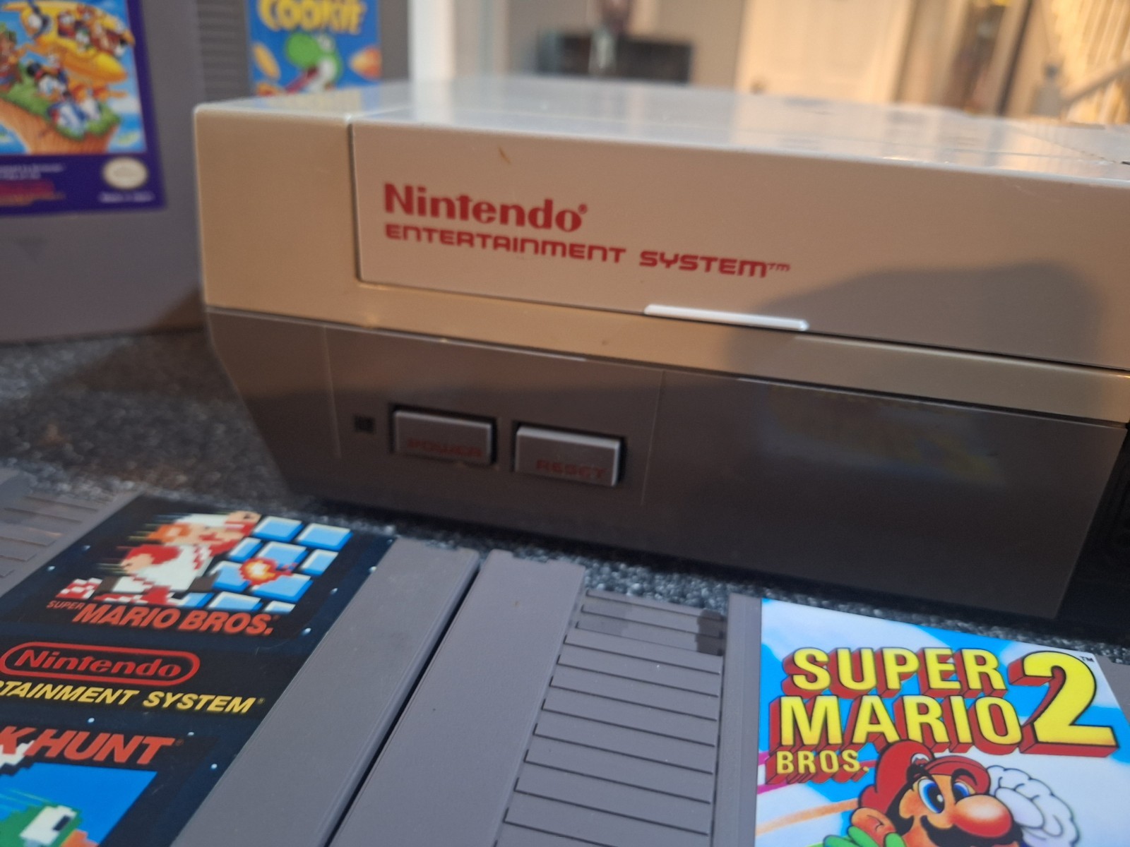 Original NES Nintendo Console Bundle ZELDA MARIO TRILOGY GREAT Games TESTED