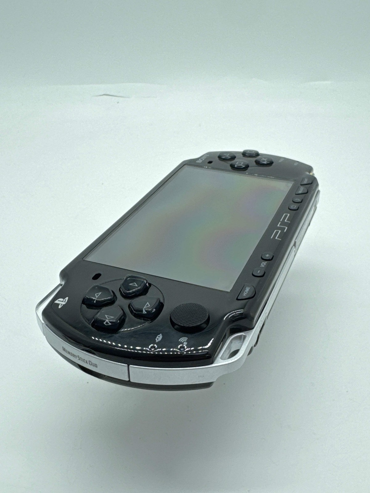 Sony PSP-2000 Black Console #433 w/ 2400mAh Battery Bad Display Read AS IS
