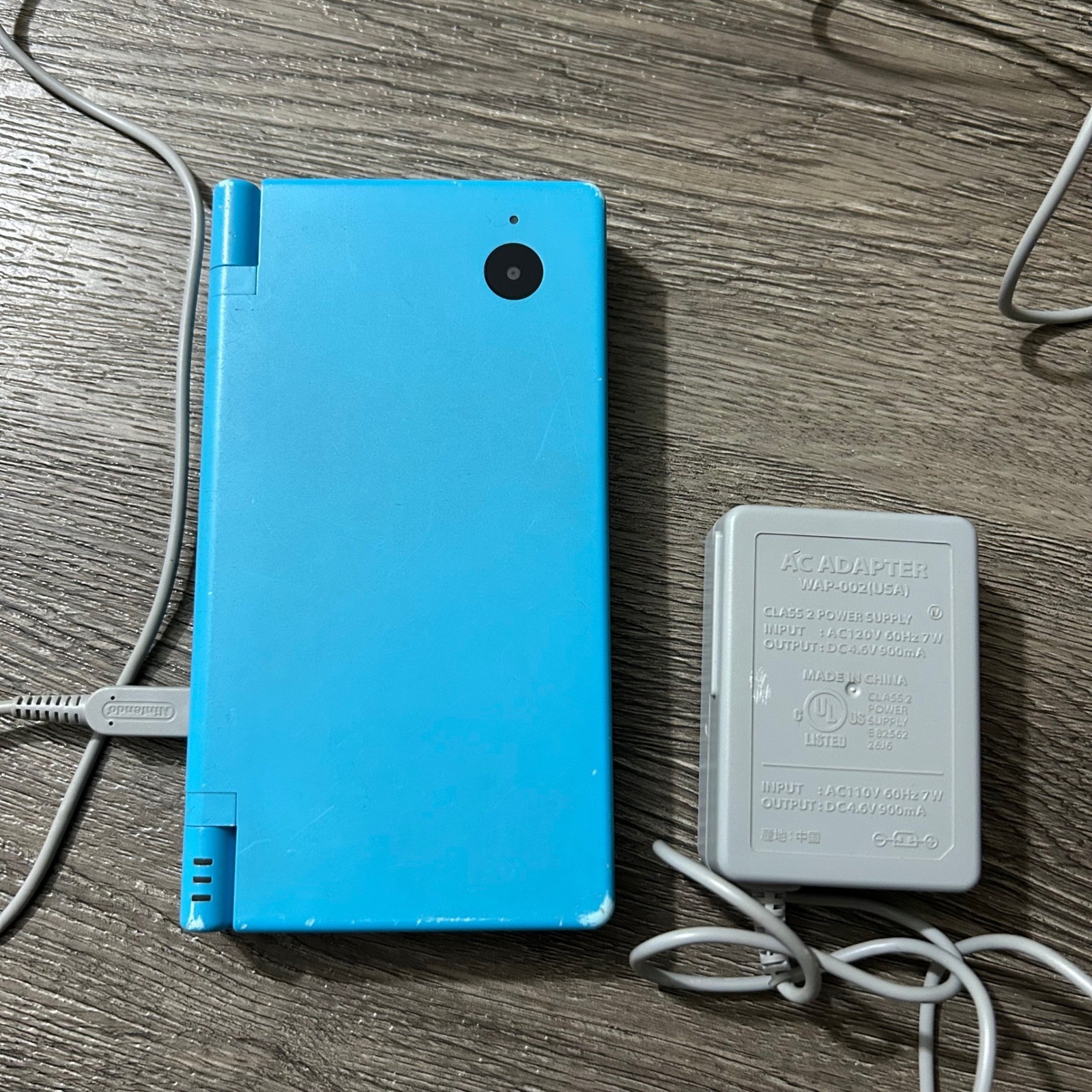 Nintendo DSi Handheld Console Blue Electric Blue With Charger TWL-001