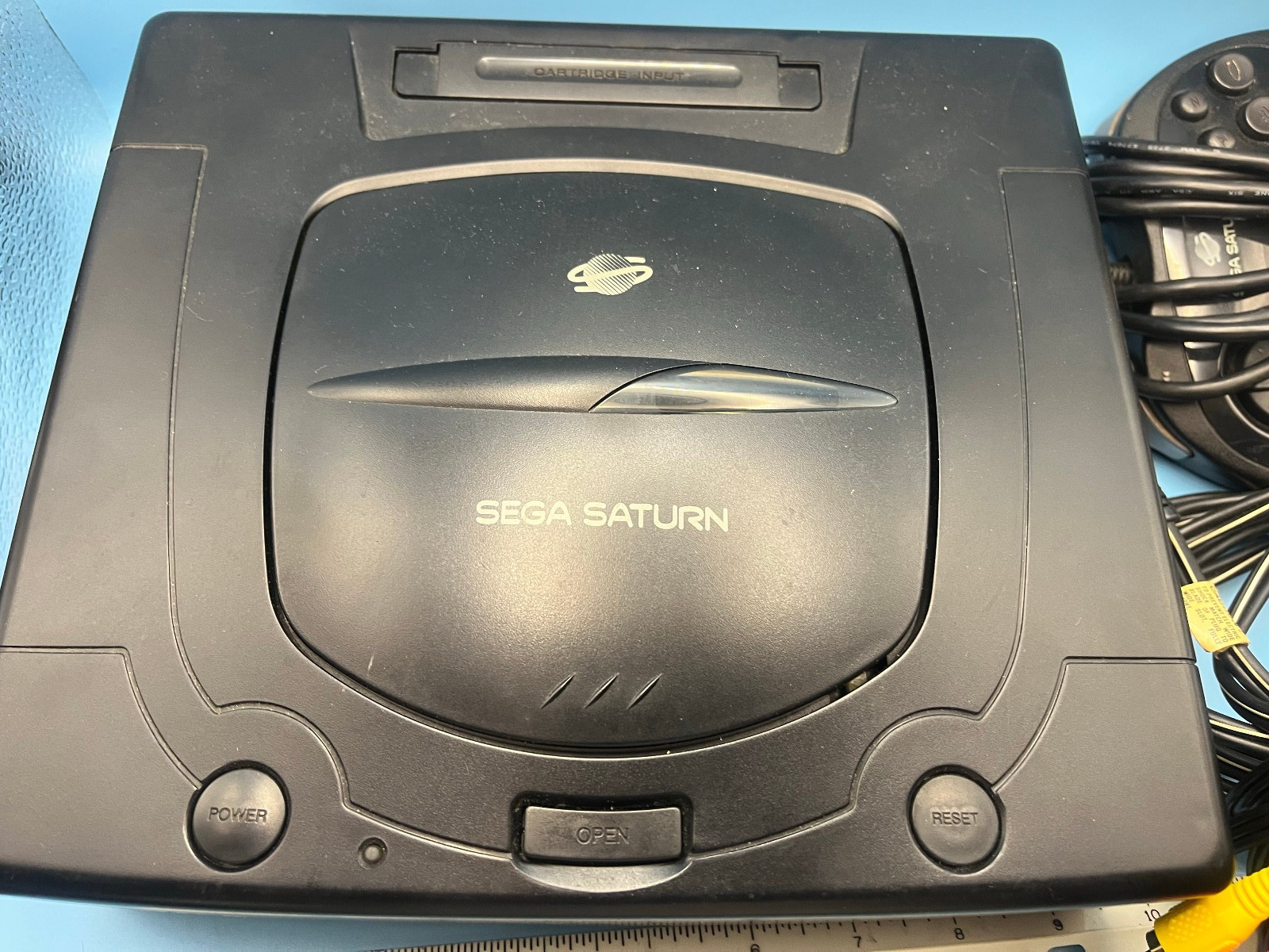 SEGA Saturn Console Bundle w/ 1 Controllers, Cables & Pinball NTSC-U/C MK-80000A