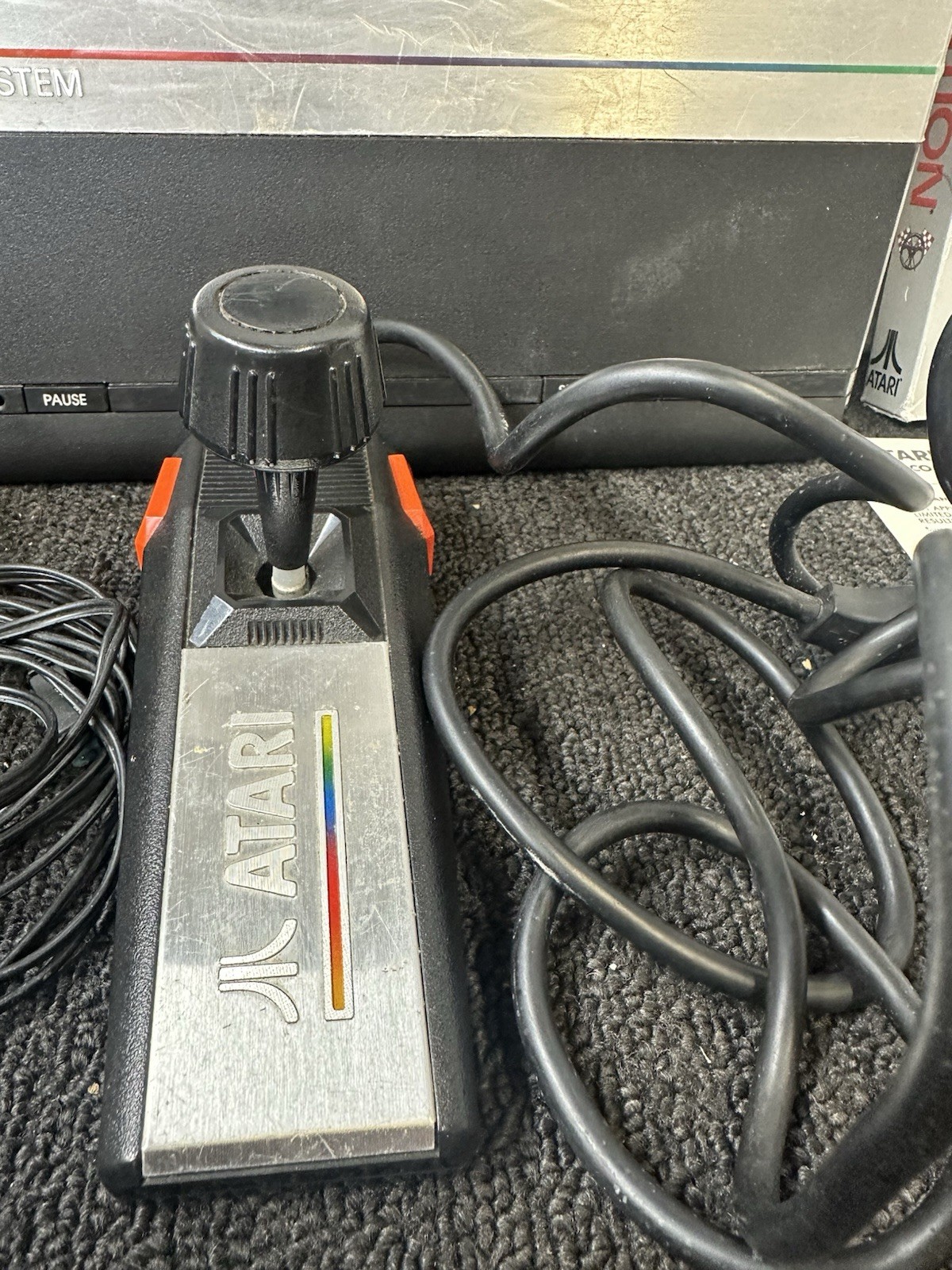 Atari 7800 ProSystem Console Cleaned & Tested – WORKS – Includes Controller MS5