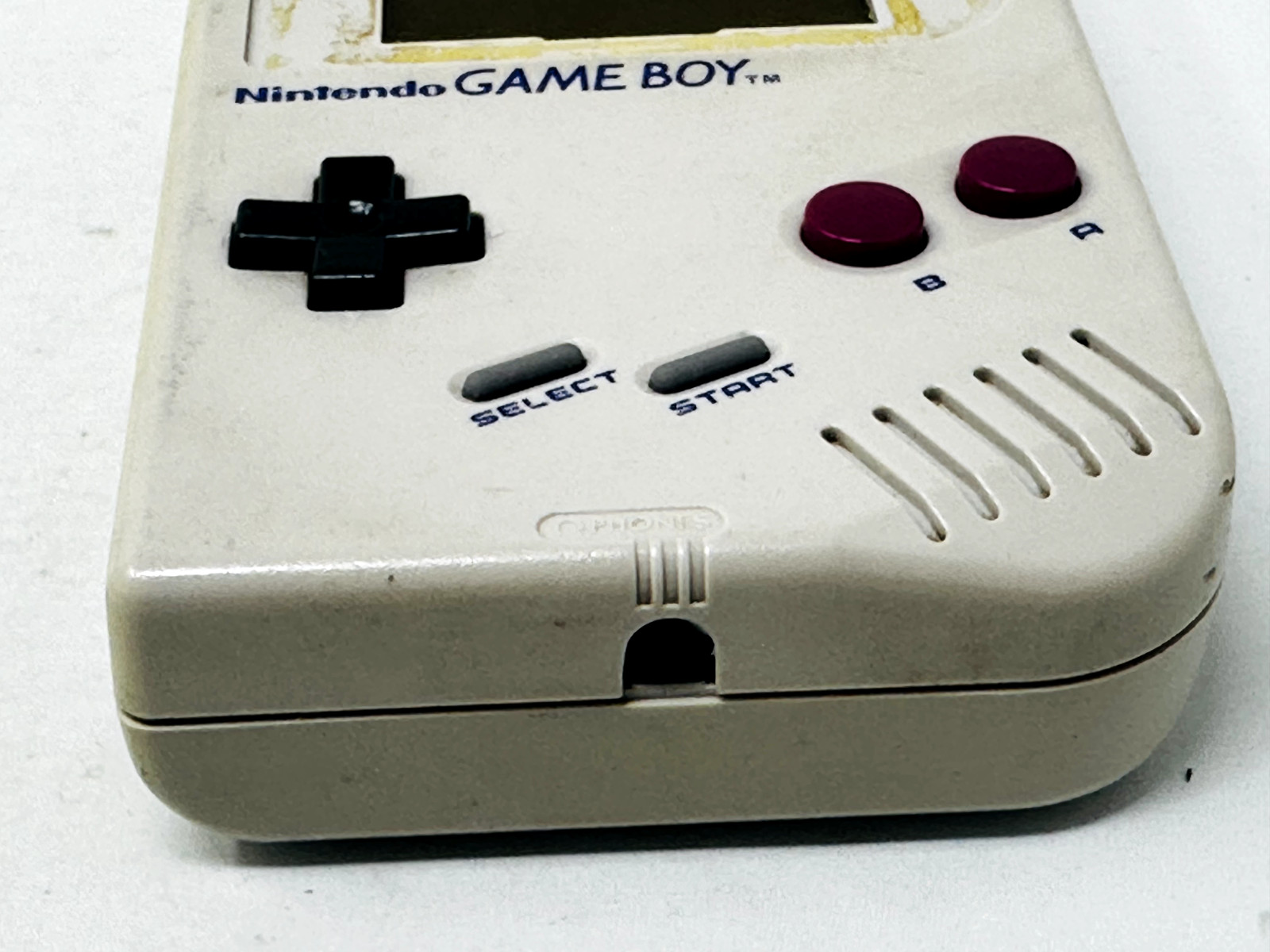 Nintendo Game Boy Pocket MGB-001 Off White/Gray – OEM – For Parts or Repair