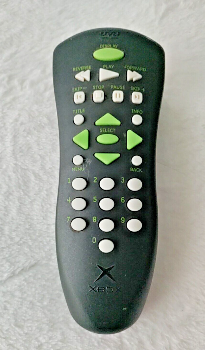 Microsoft Original Xbox Console -DVD Movie Playback-read disc and Remote Control