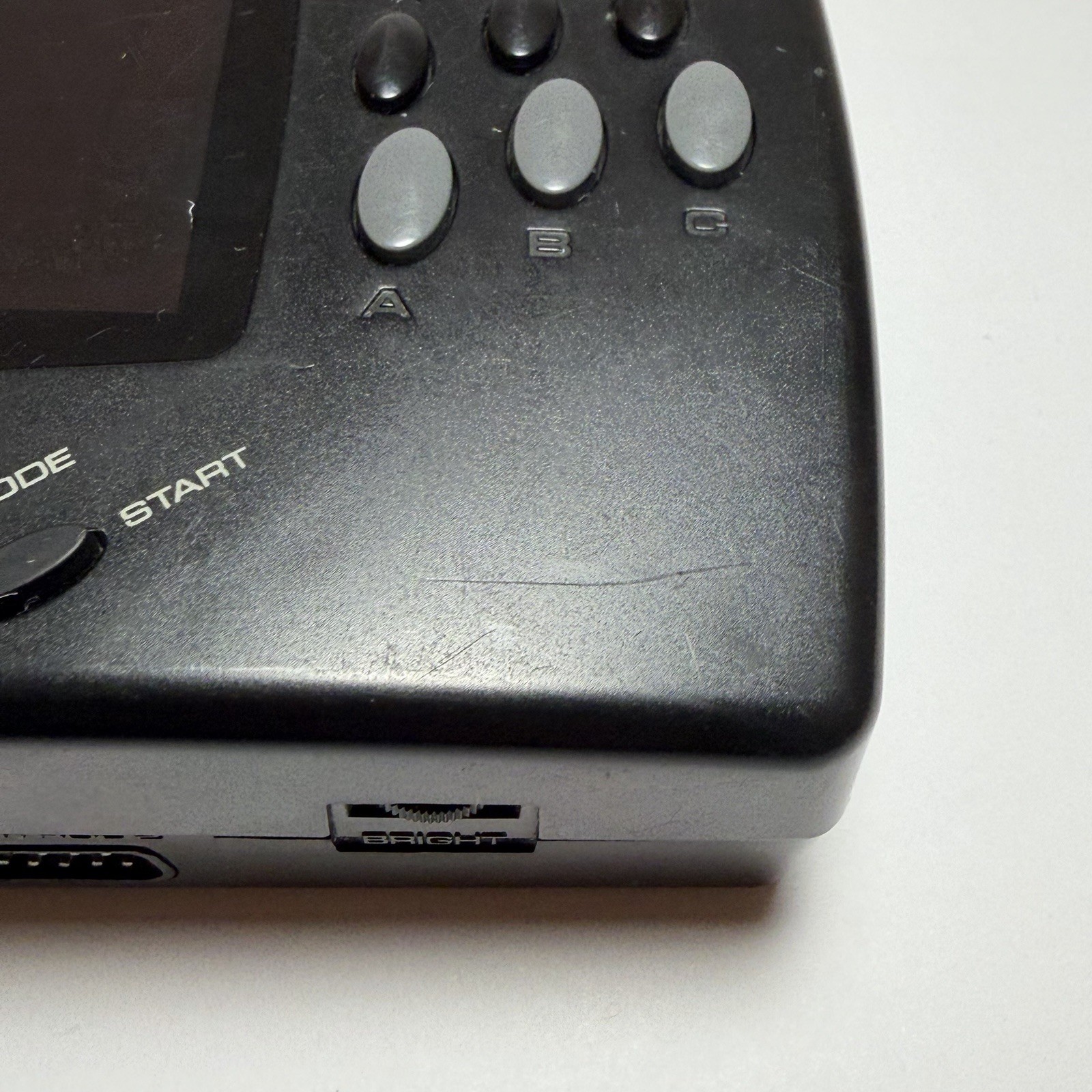 Sega Genesis Nomad Game Console Handheld No Charger Or Battery Pack Untested