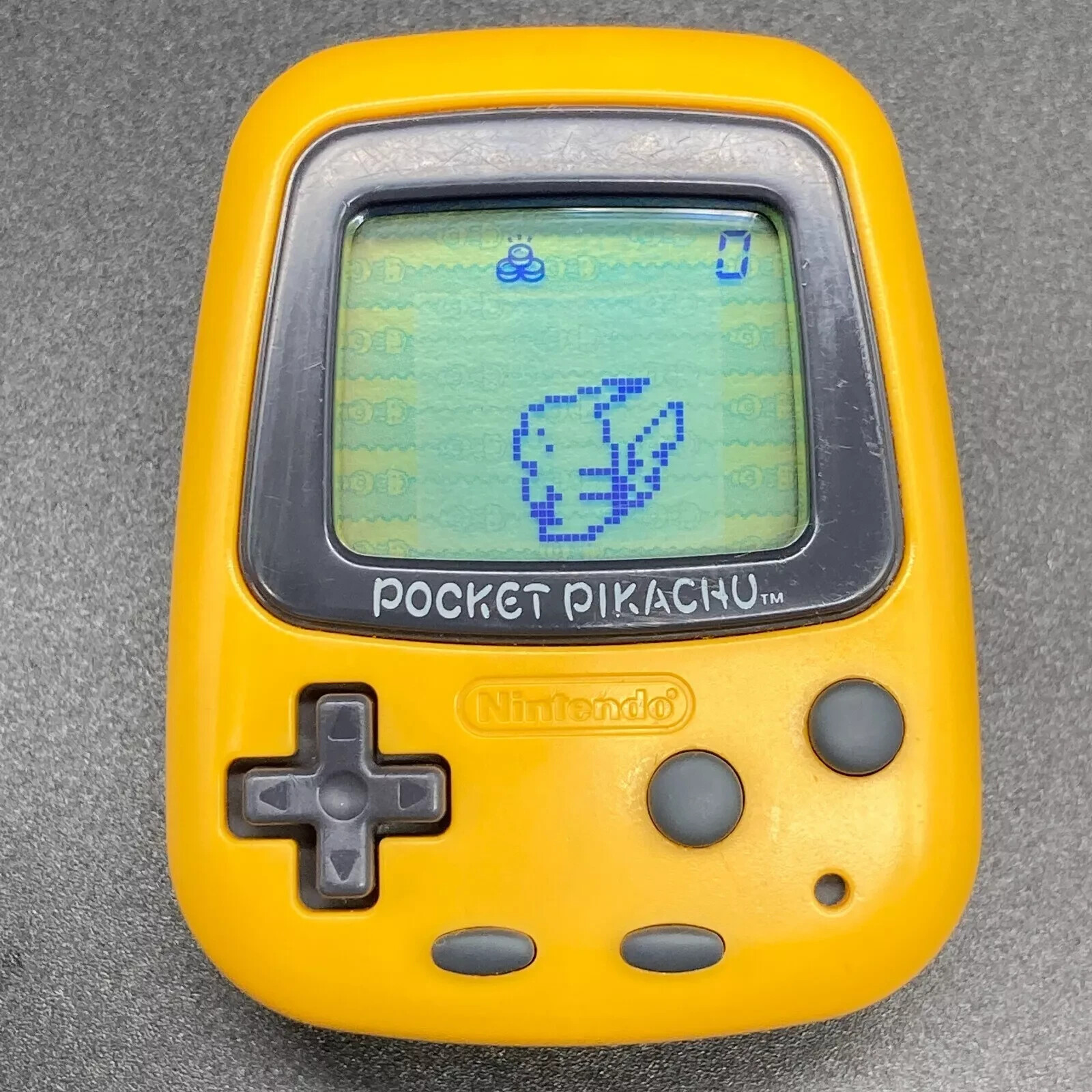 Pocket Pikachu Pedometer Nintendo Pokemon Virtualpet MPG-001 New Battery Install