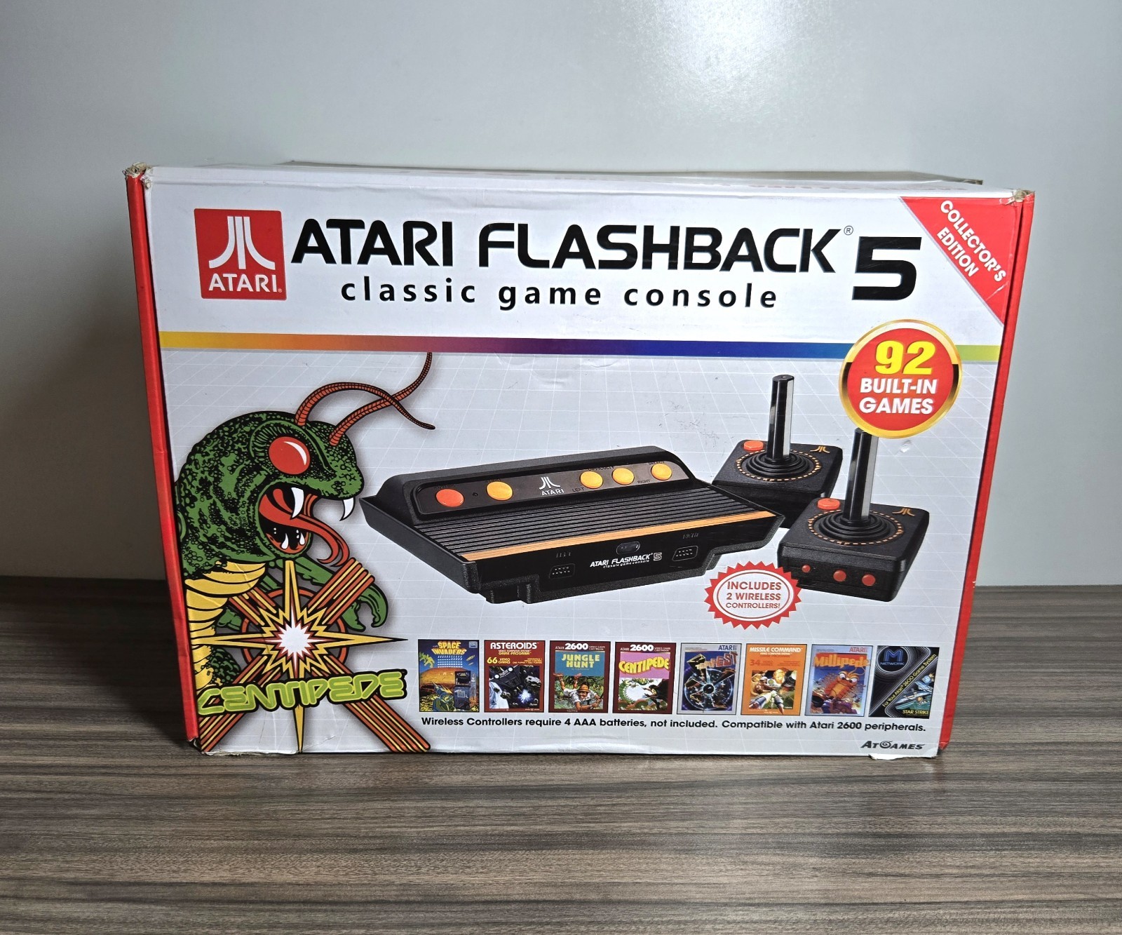 Atari Flashback 9 Gold Console with 120 Built-in Games + Flashback 5 (Read)