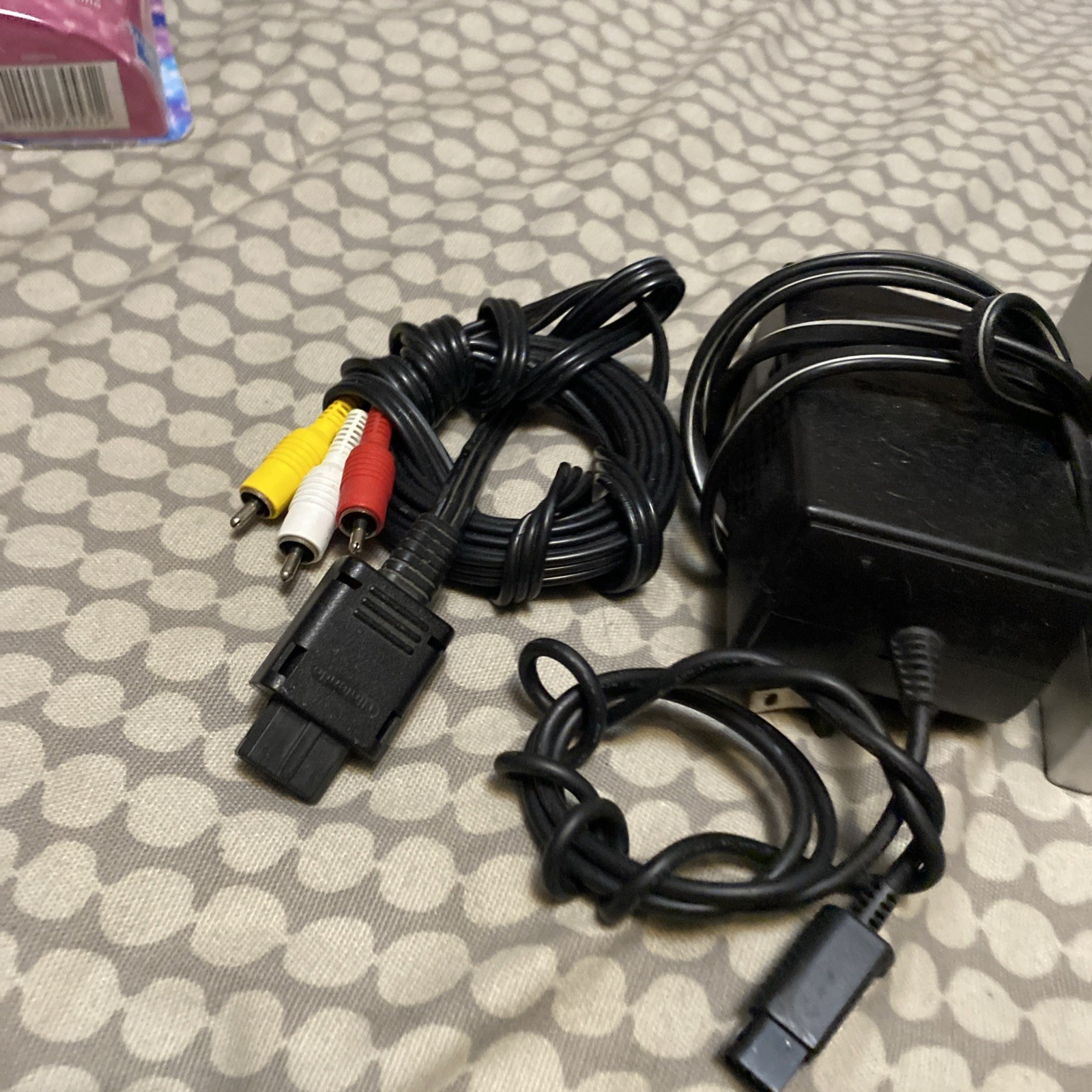 Platinum GameCube Works With Two Controllers Original Cords Tested Read