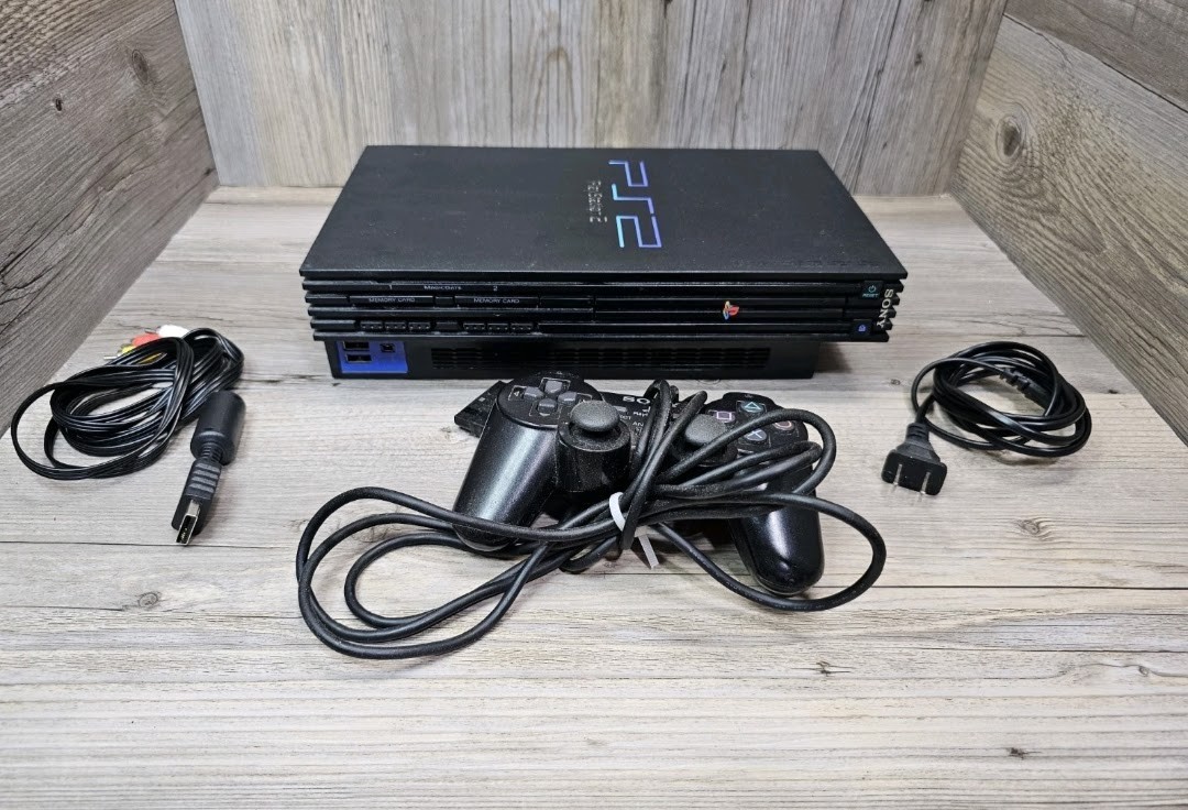 PlayStation 2 PS2 Midnight black SCPH-50000 BB Pack Console Japan