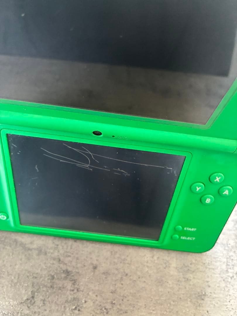 Nintendo DSi XL LL Green Console Charger Included Handheld System Japan Tested