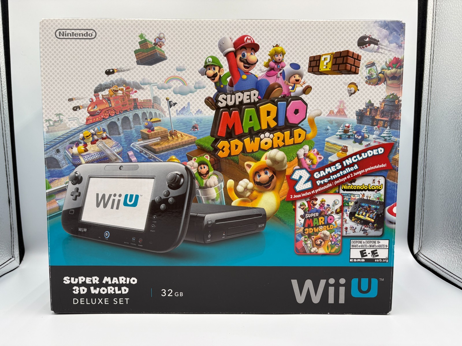 Nintendo Wii U 32GB – Super Mario 3D World Deluxe Set CIB Complete Box Pristine
