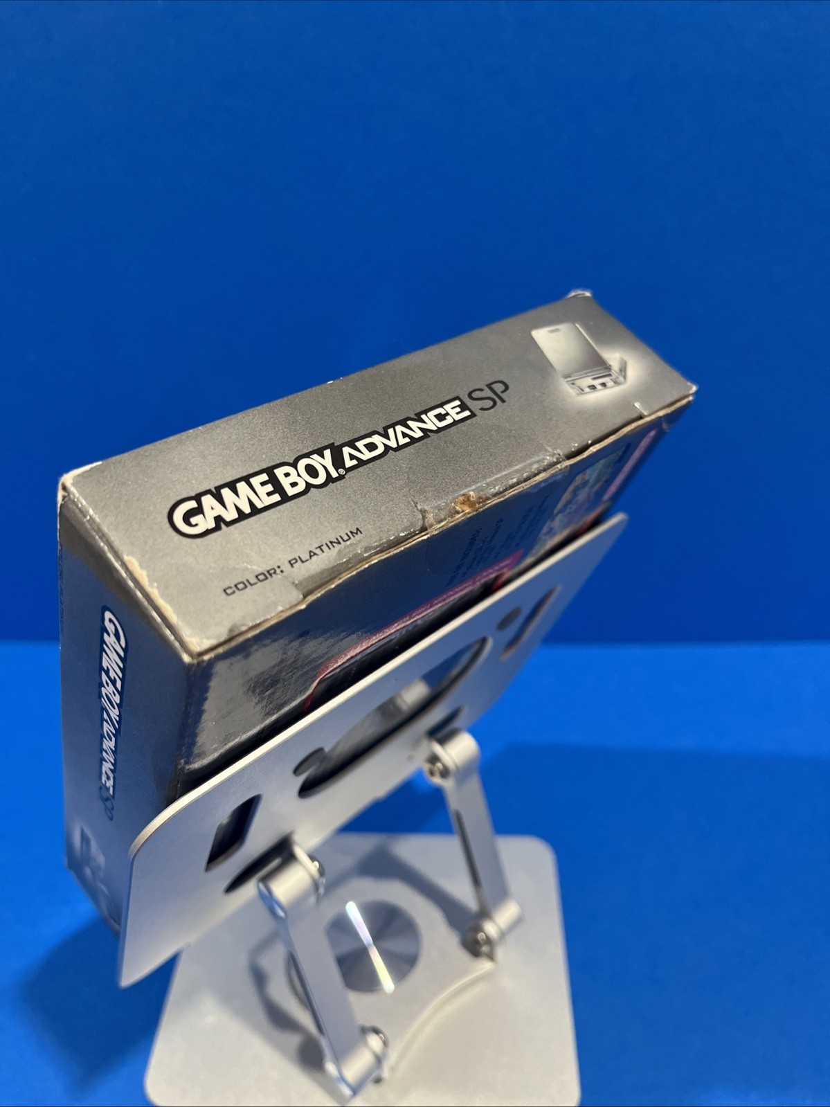 Nintendo Game Boy Advance SP-Silver New