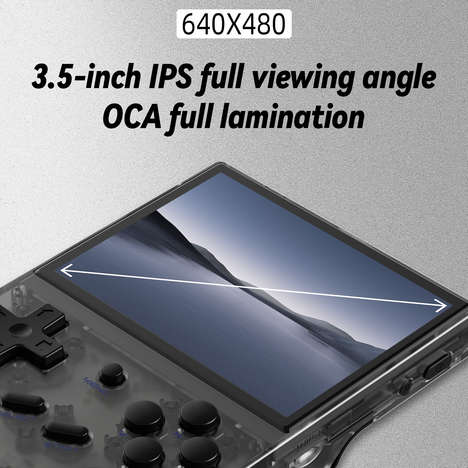 ANBERNIC 2024 RG35XX Handheld Game Player 4500+ Games 2600mAh Battery H700 Gift