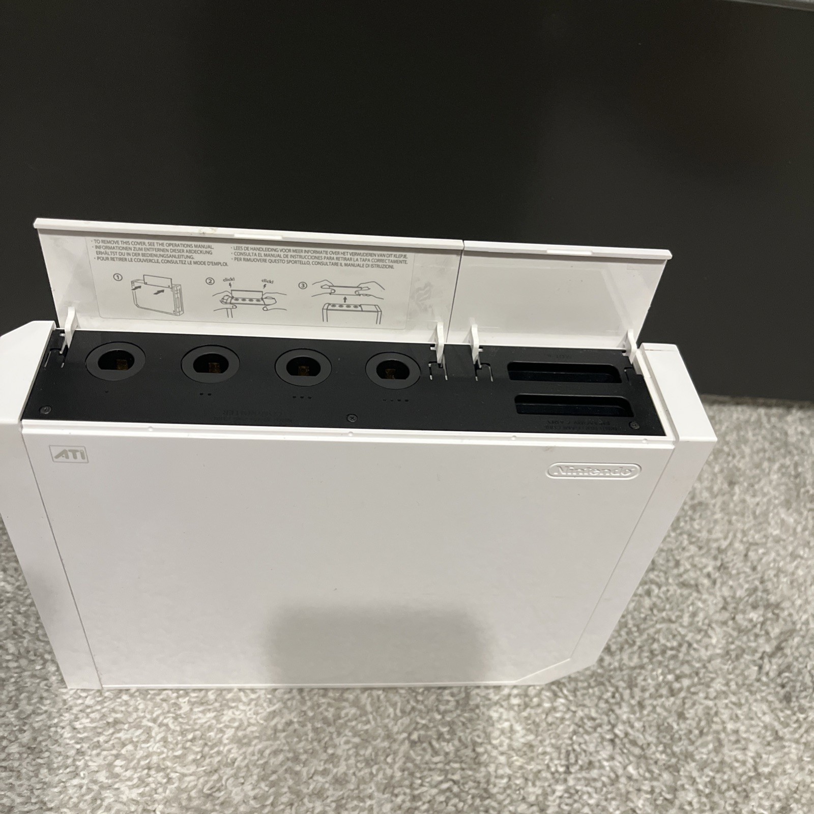 Nintendo Wii RVL-001 512 MB Home Console – White NOT WORKING