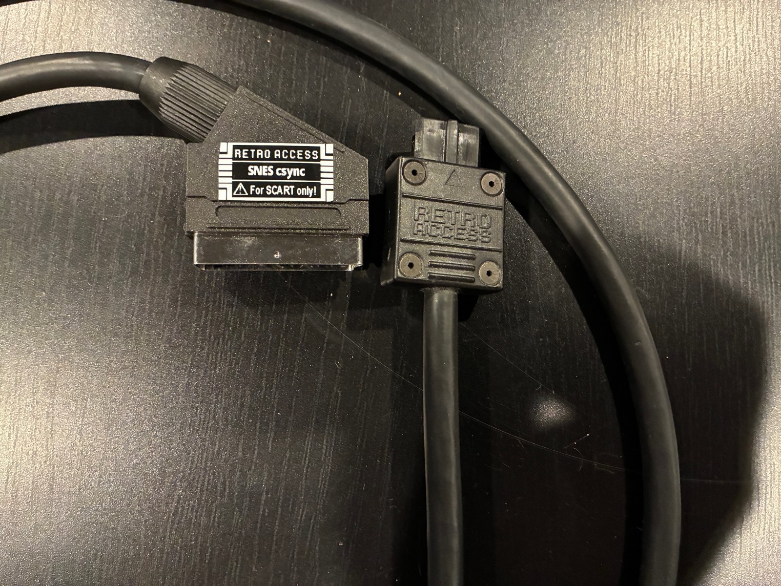 RGB Mod SNES Super Nintendo Jr SNS-101 Console 1-Chip Retro Access SCART Cable