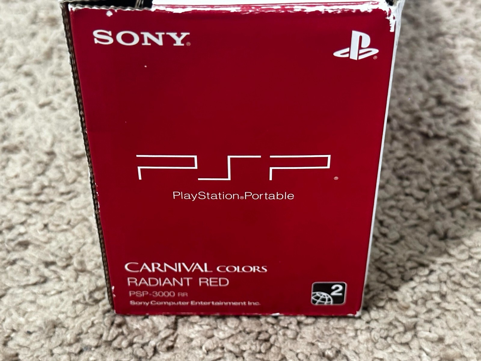Sony PlayStation PSP 3000 Radical Red w Box | Charger & Battery – SHIP IN 1-DAY